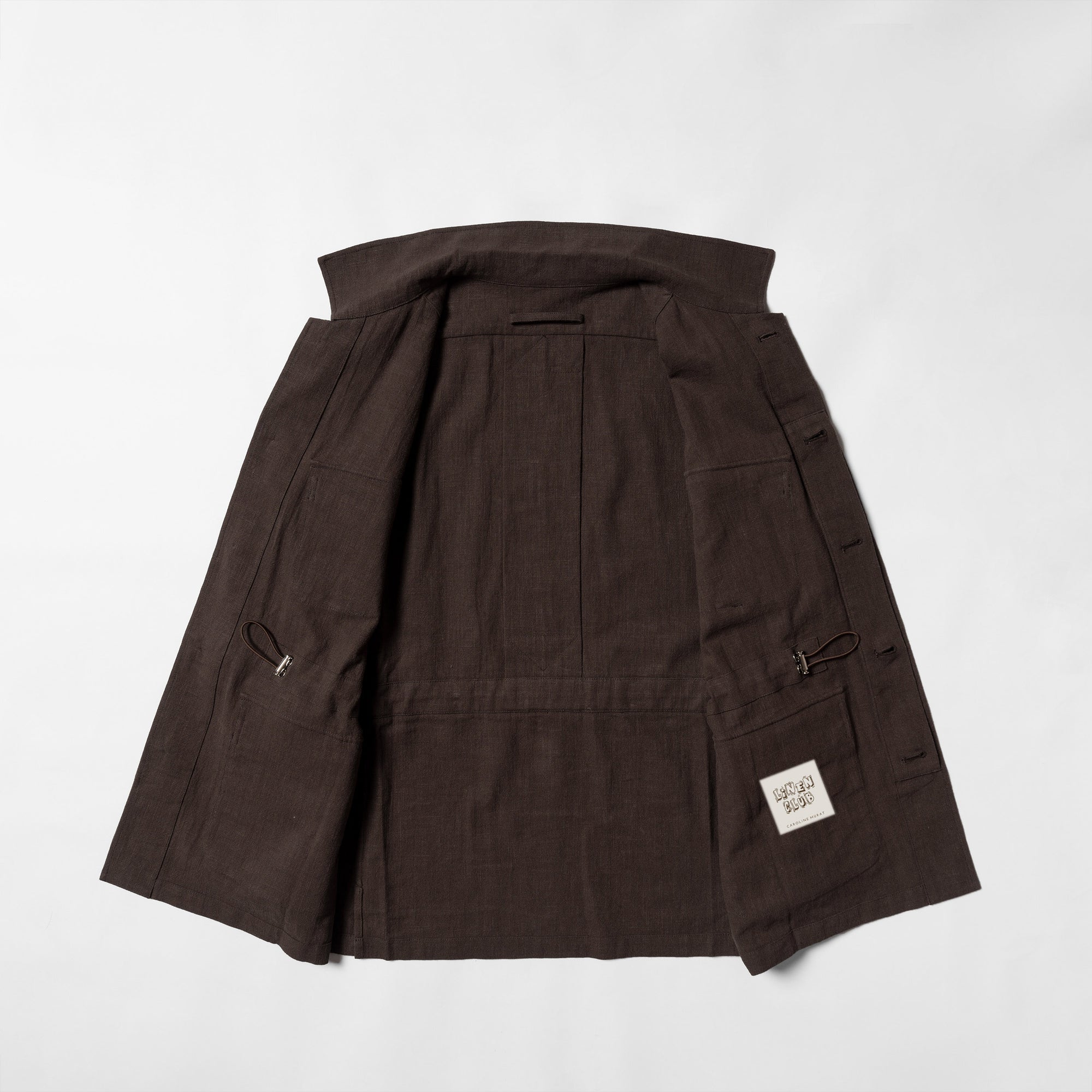 Chocolate Linen Cotton M42 Jacket