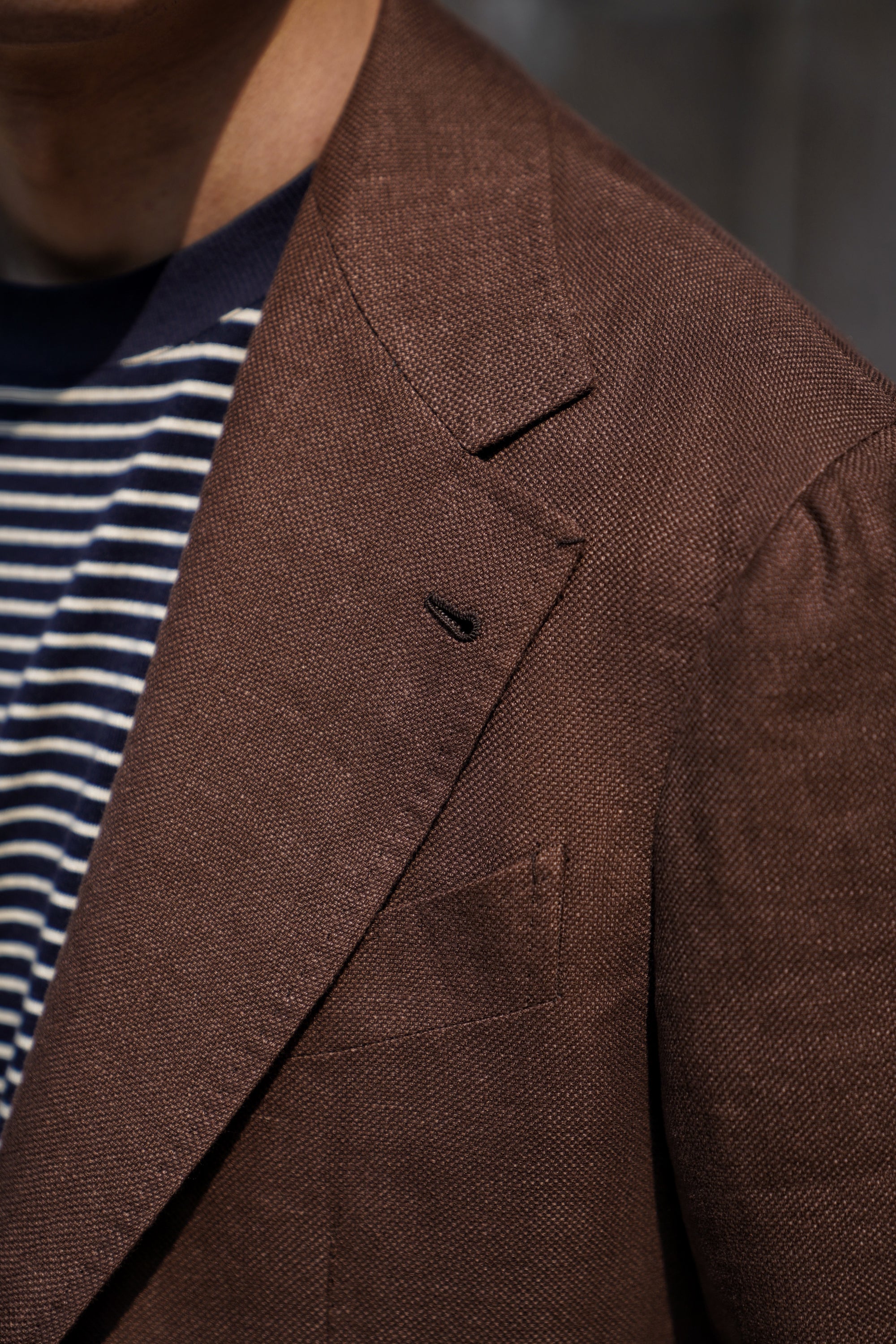 Chestnut Hopsack Jacket #320