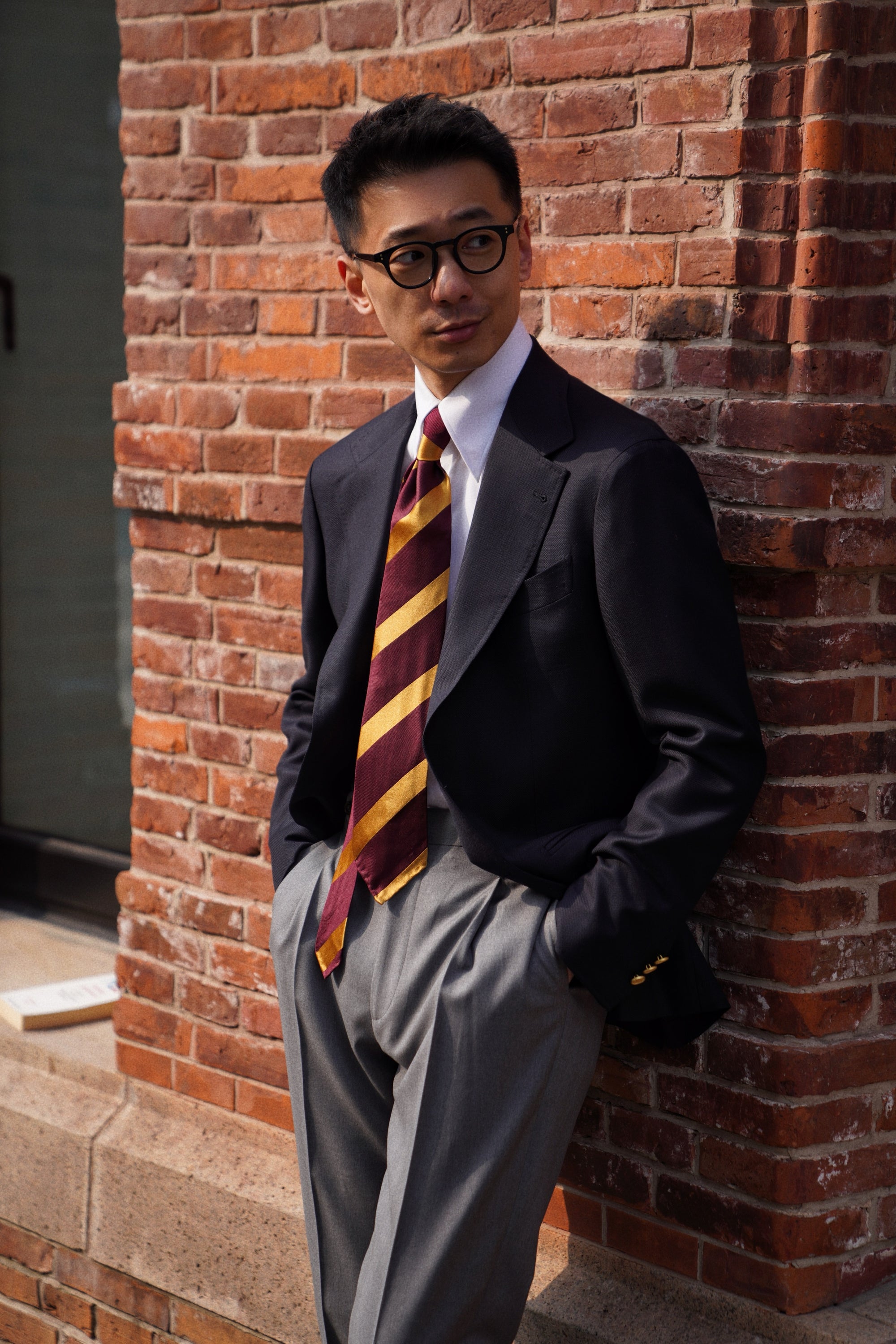 MTO Navy 120s Wool Blazer #383