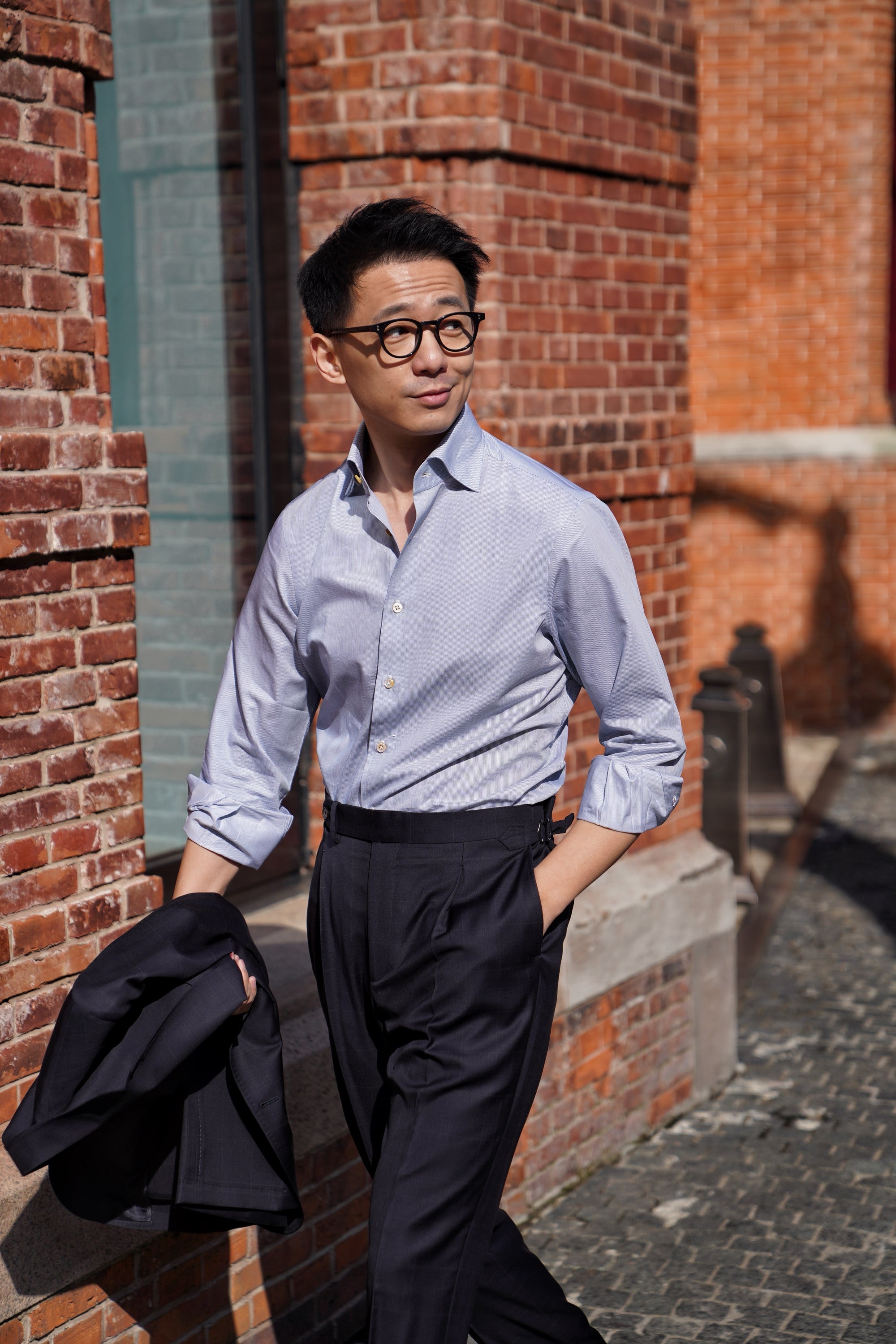 MTO Hand-stitched Stripe Shirt #32 #33