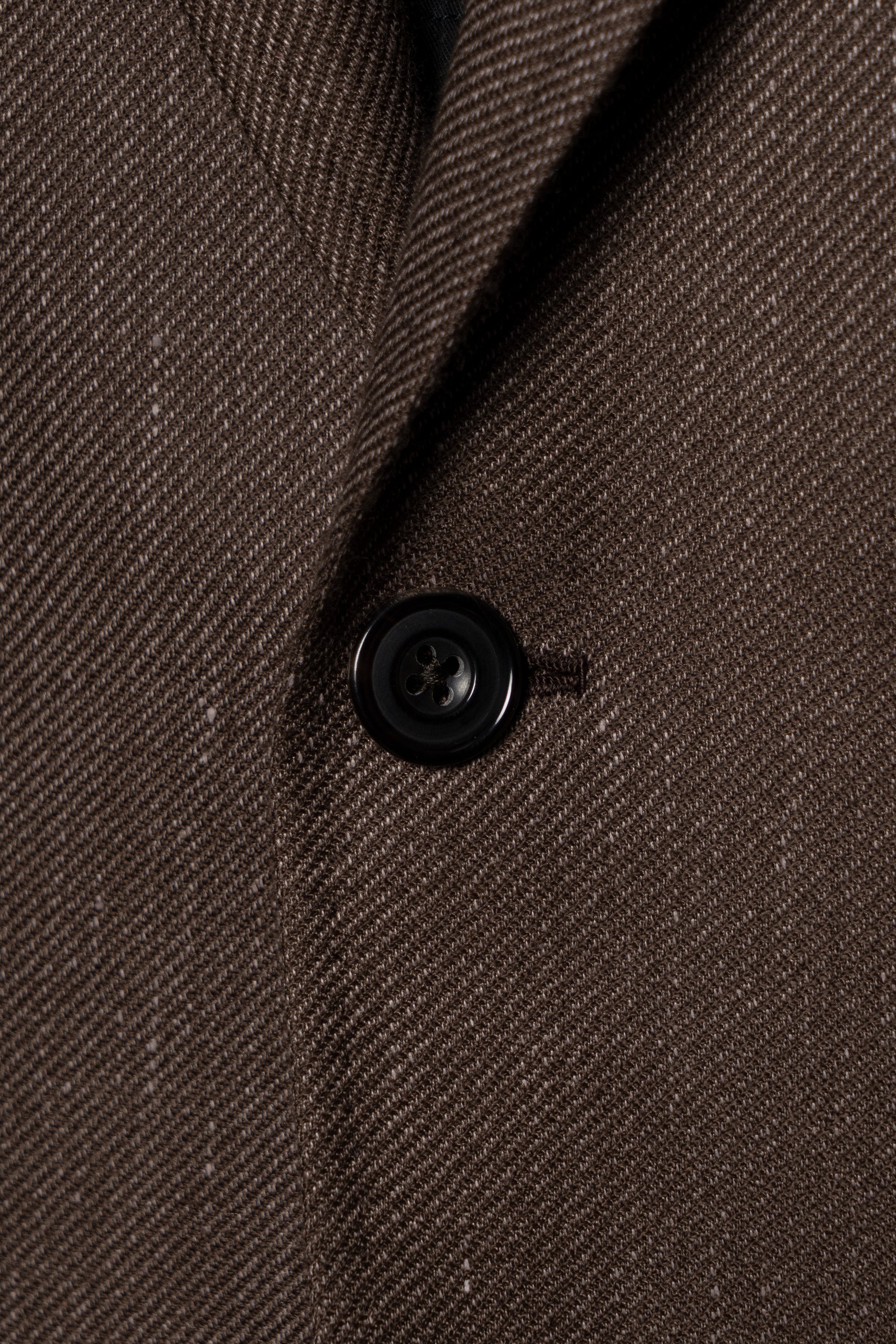 MTO Mocha Cashmere Silk Linen Jacket #379