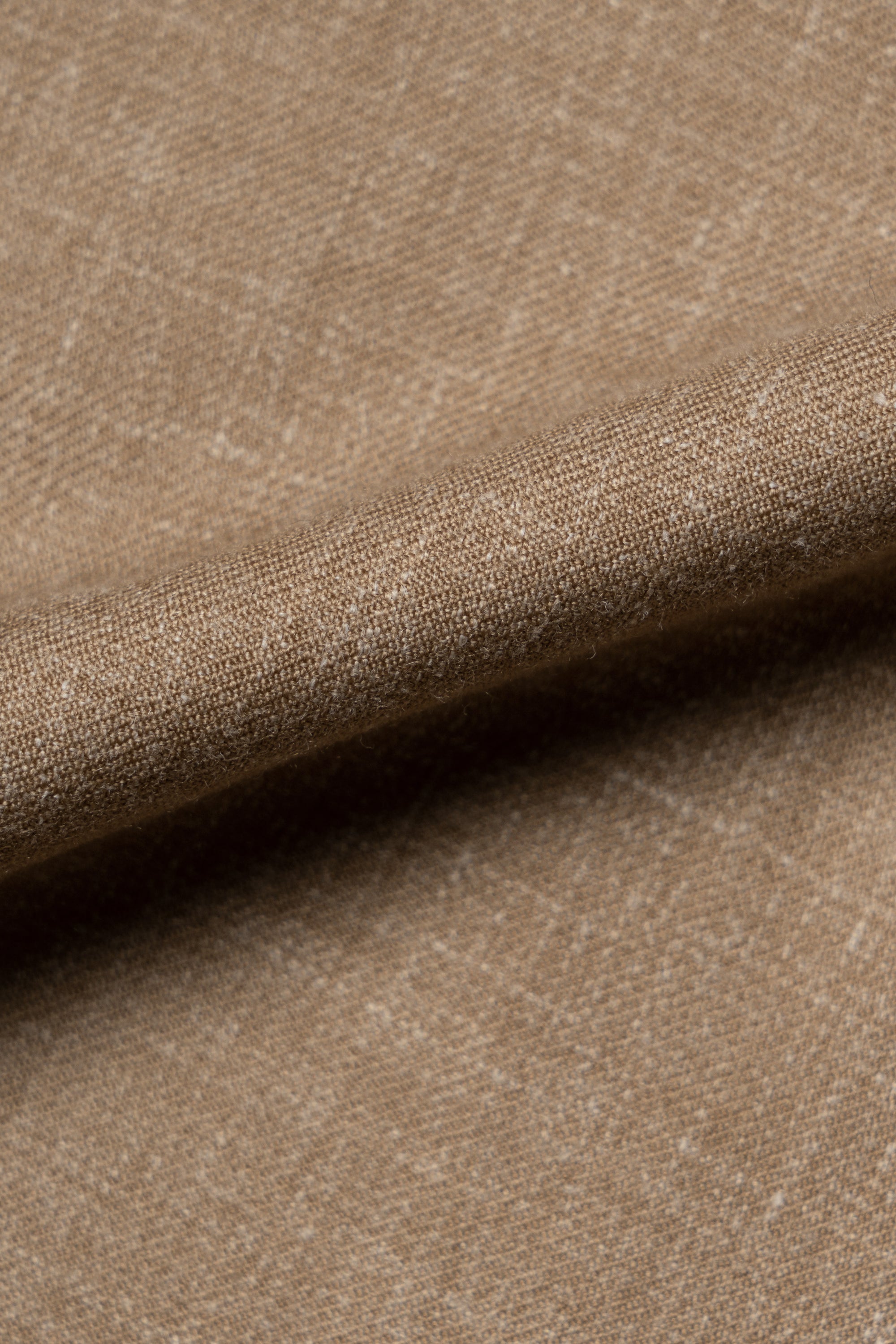 MTO Ochre Melange Cashmere Silk Jacket #382