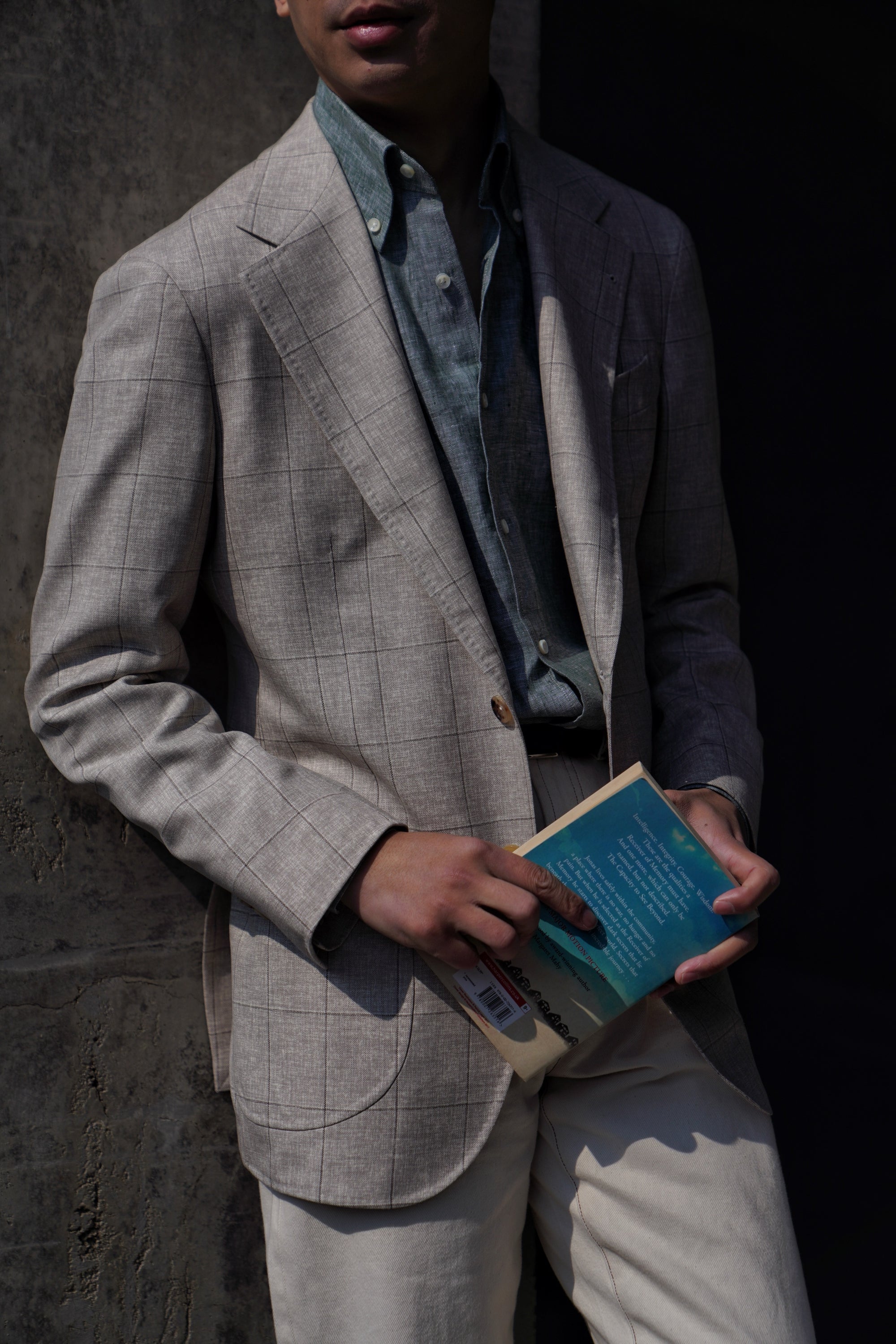 MTO Oatmeal Windowpane Jacket #319