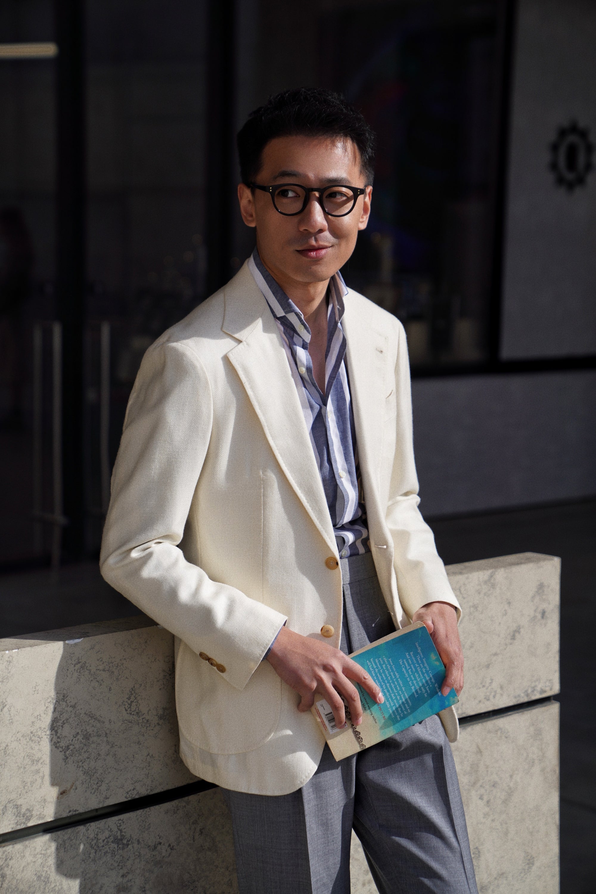 MTO Beige Herringbone Jacket #260