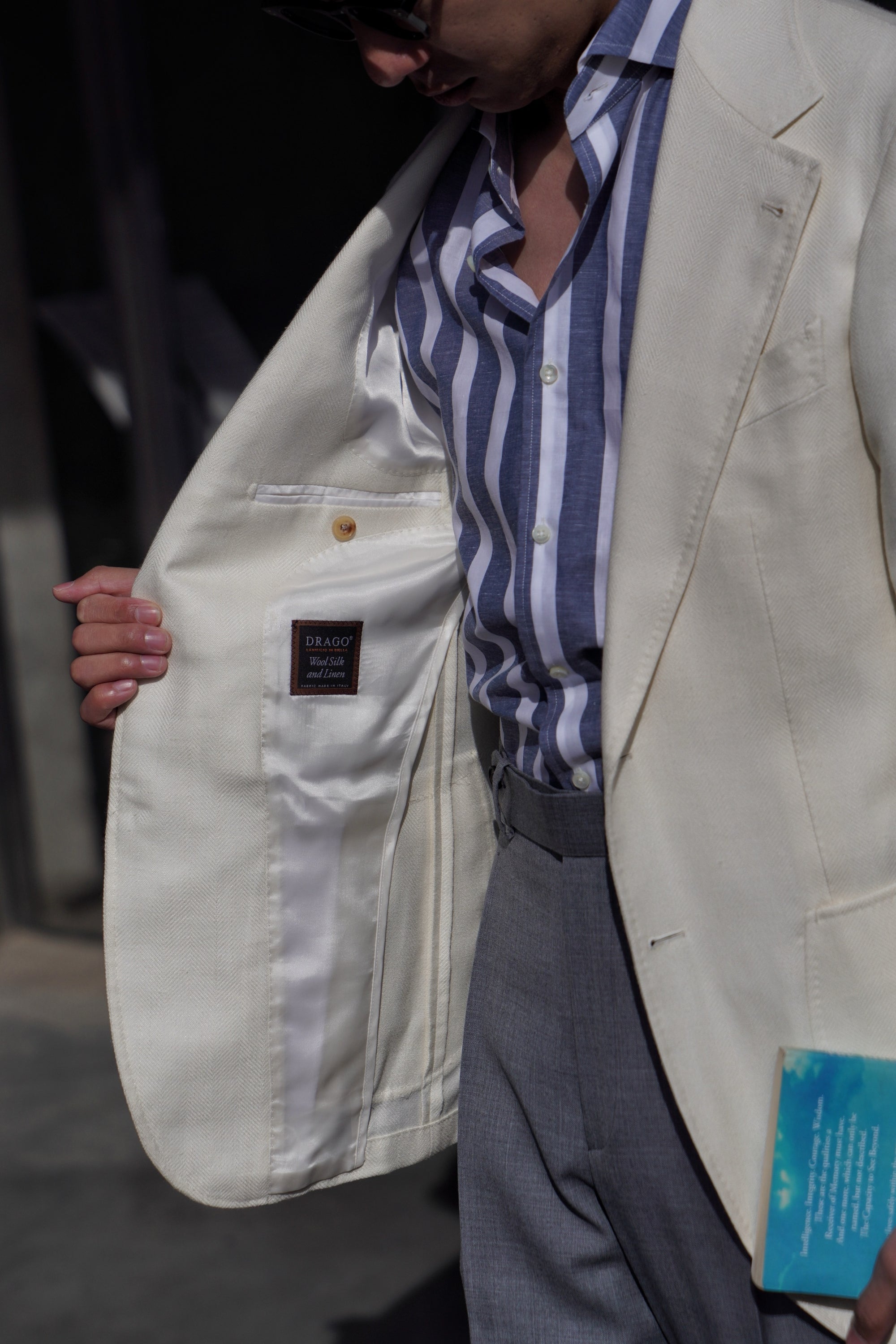 MTO Beige Herringbone Jacket #260