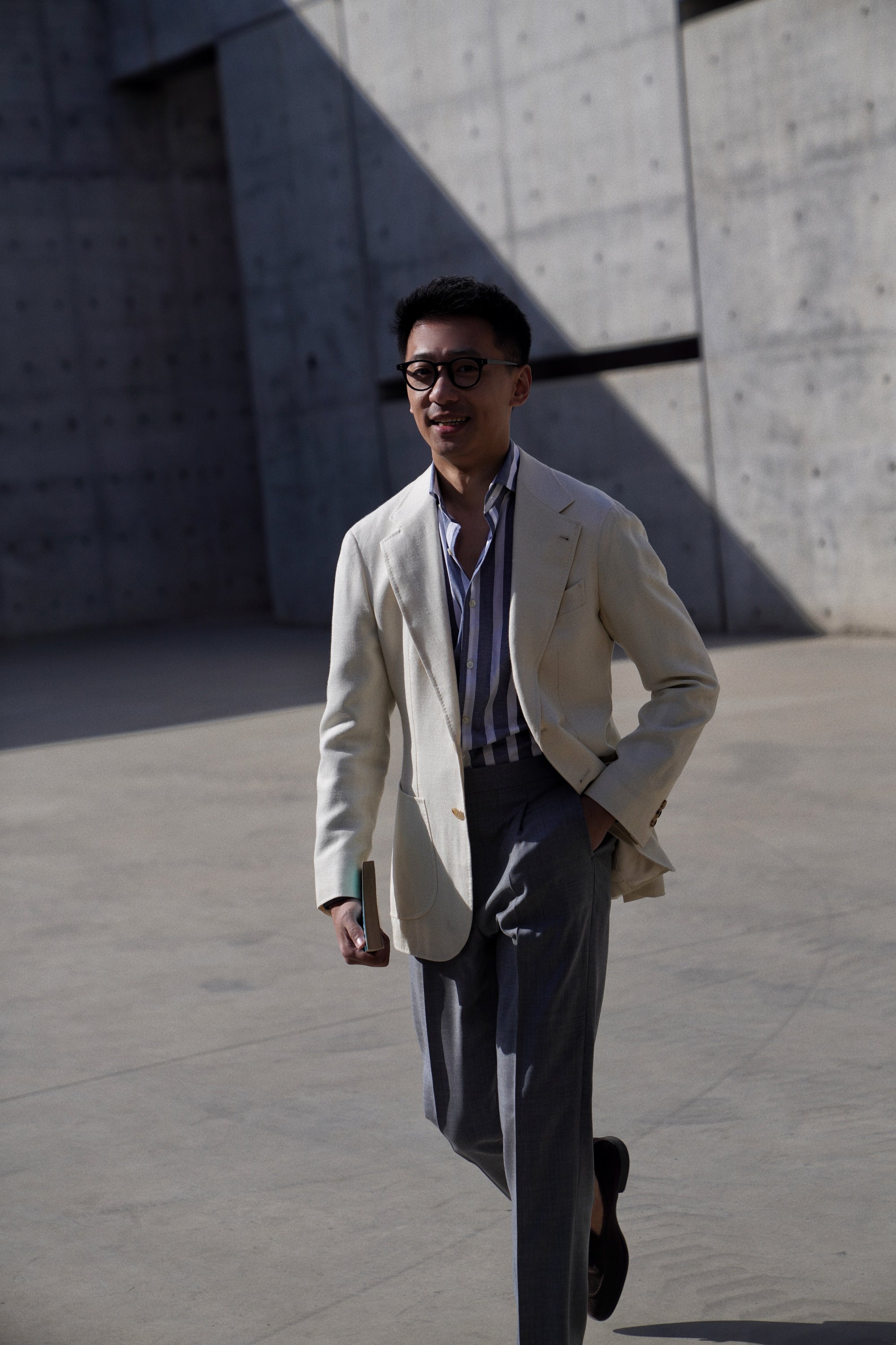 MTO Beige Herringbone Jacket #260