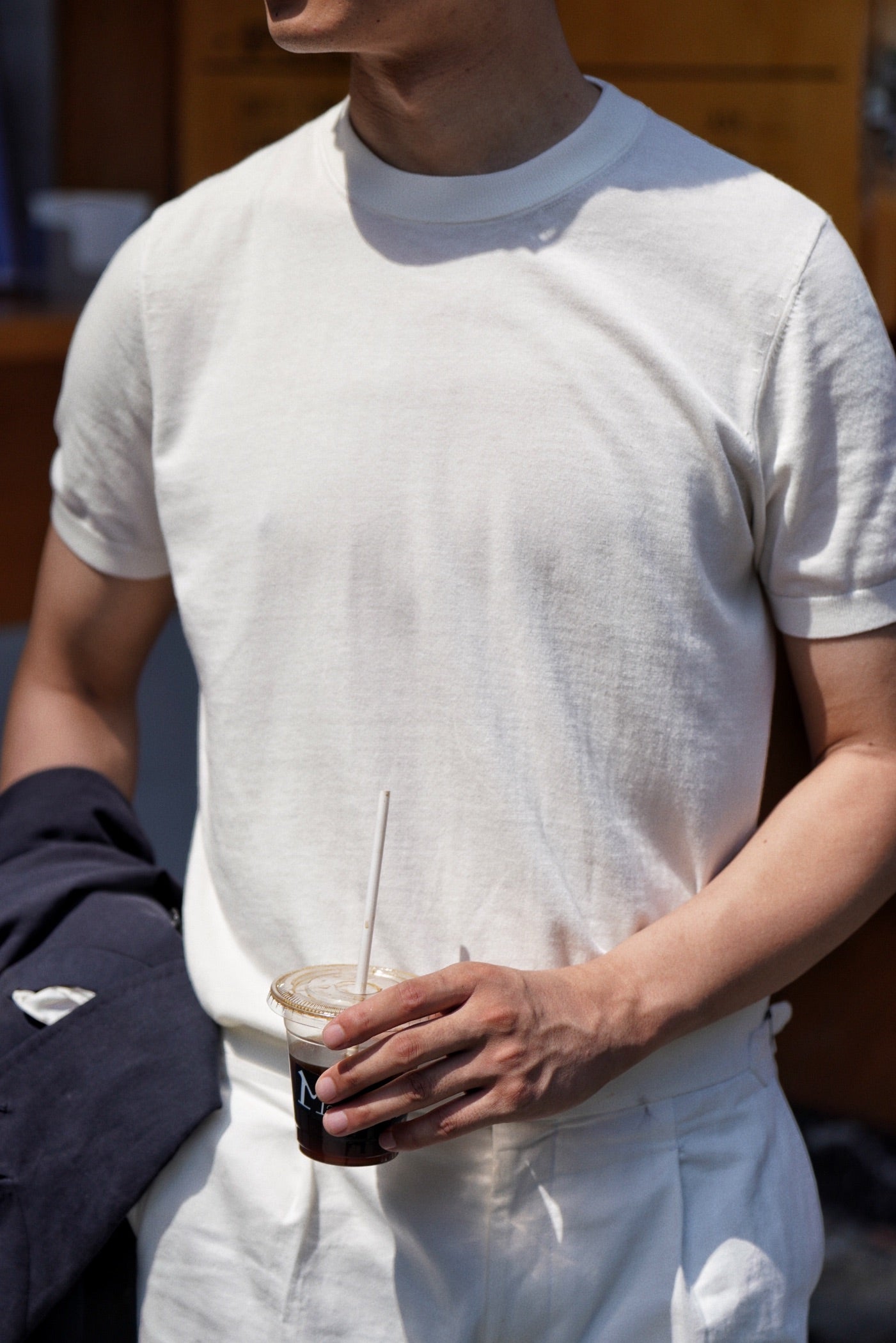 Cotton Hemp Knitted Crew Neck Collection