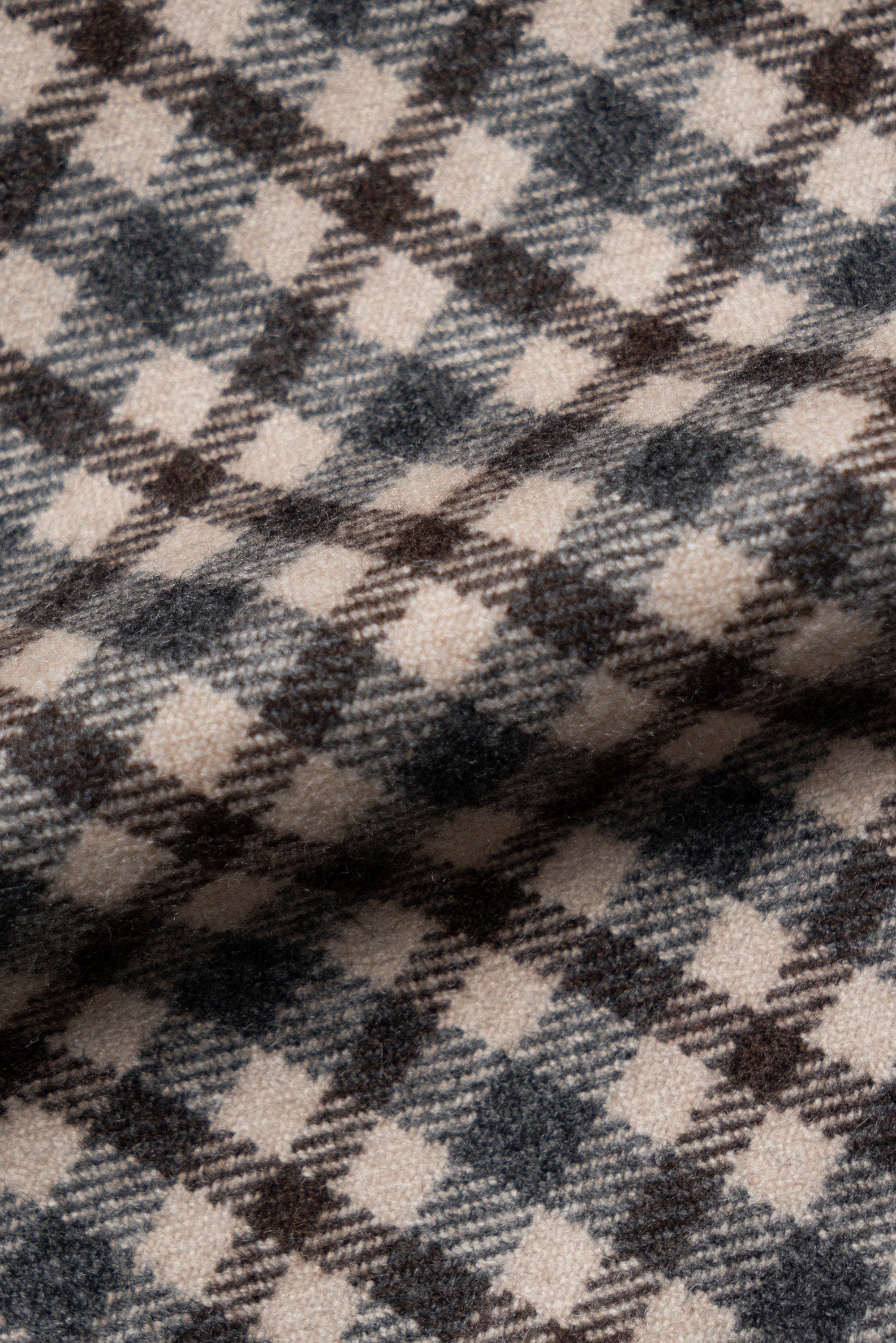 MTO Grey Plaid Cashmere Jacket #334