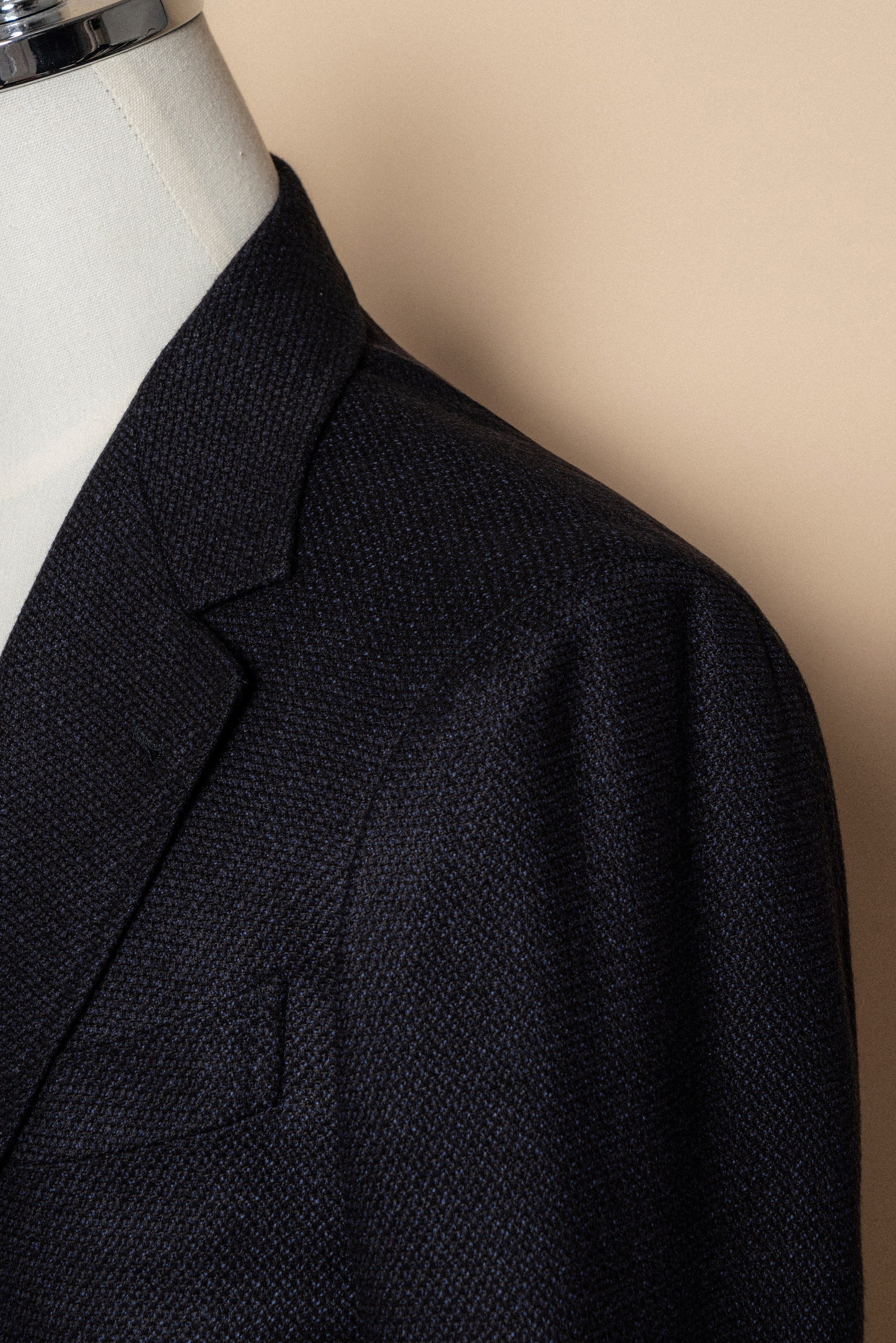 MTO Midnight Silk Cashmere Blazer #377