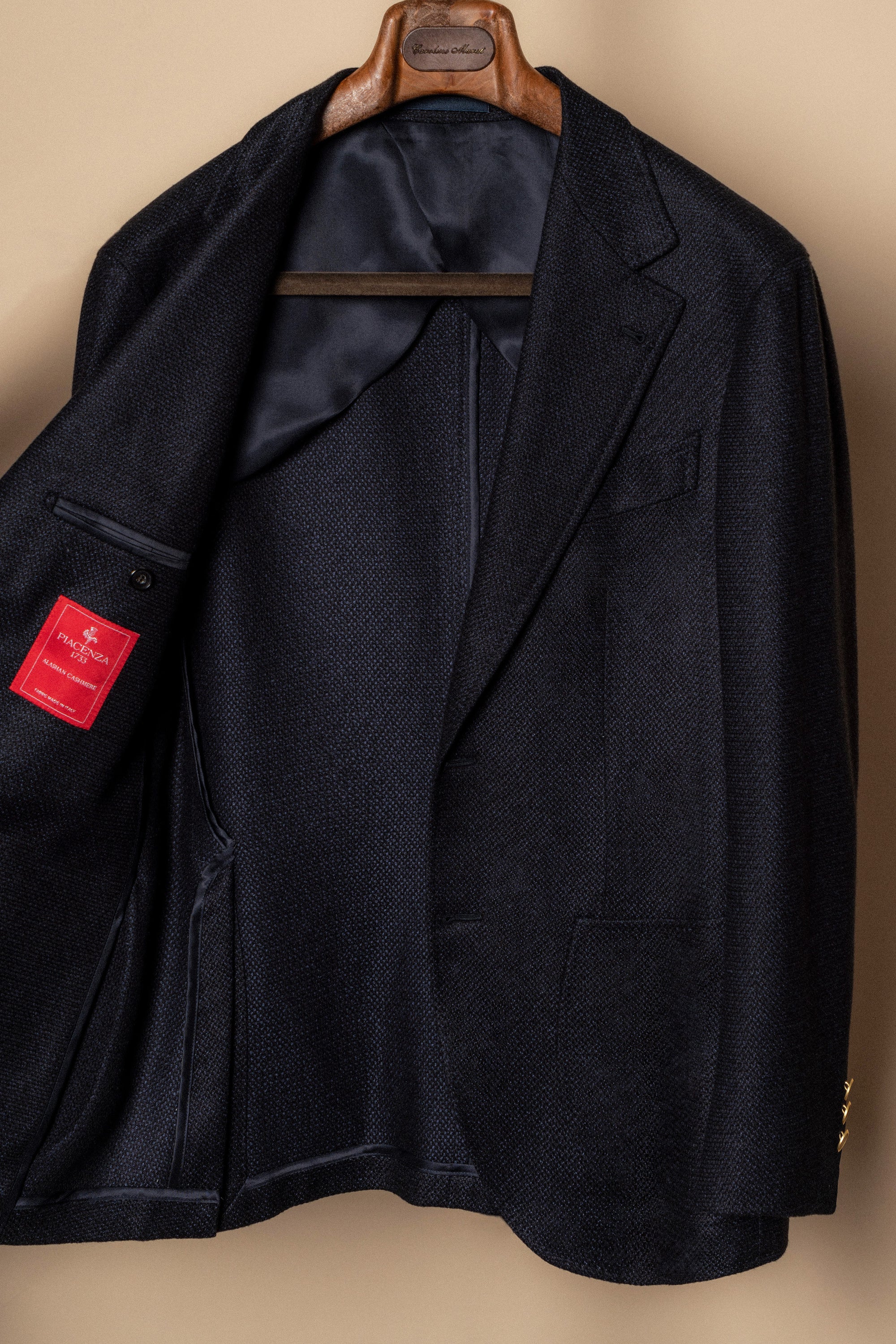 MTO Midnight Silk Cashmere Blazer #377