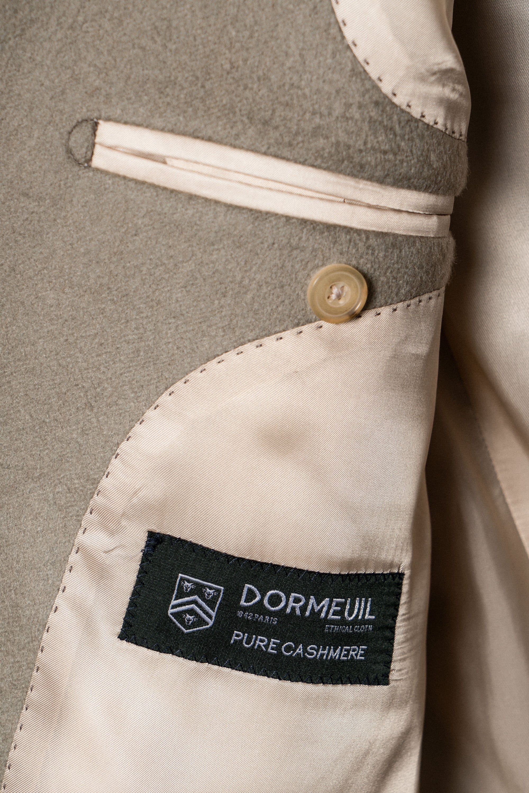 MTO Light Olive Cashmere Jacket #341