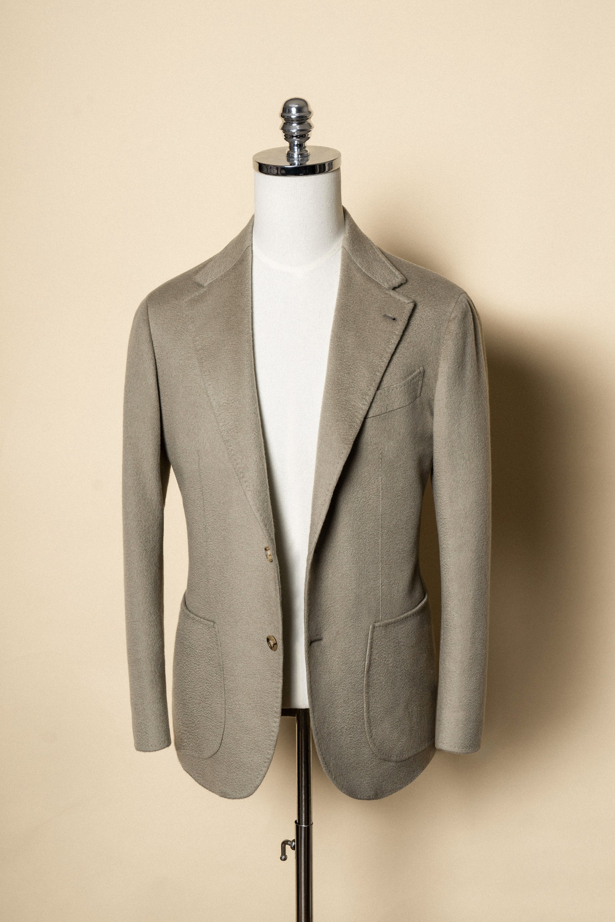 MTO Light Olive Cashmere Jacket #341