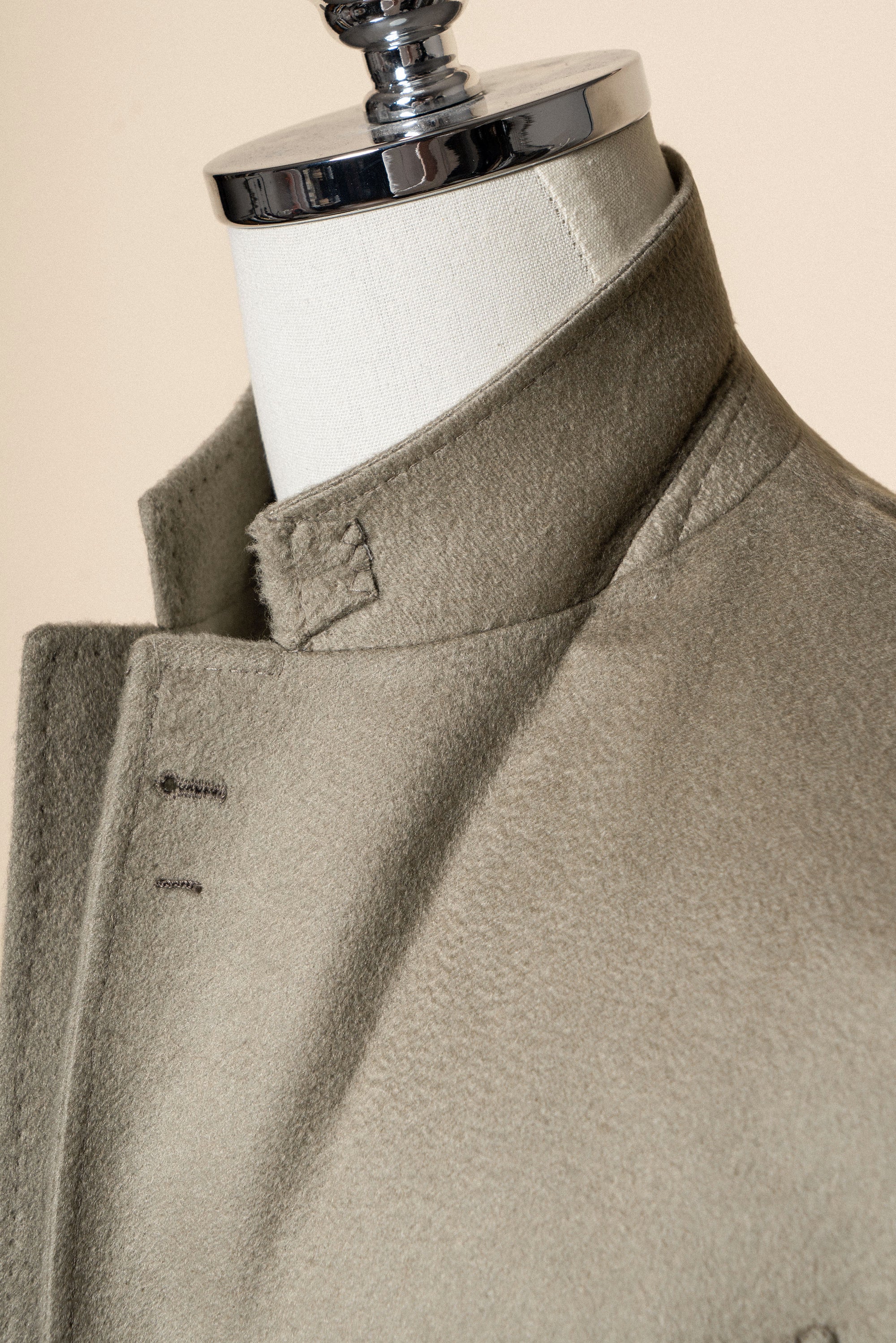 MTO Light Olive Cashmere Jacket #341