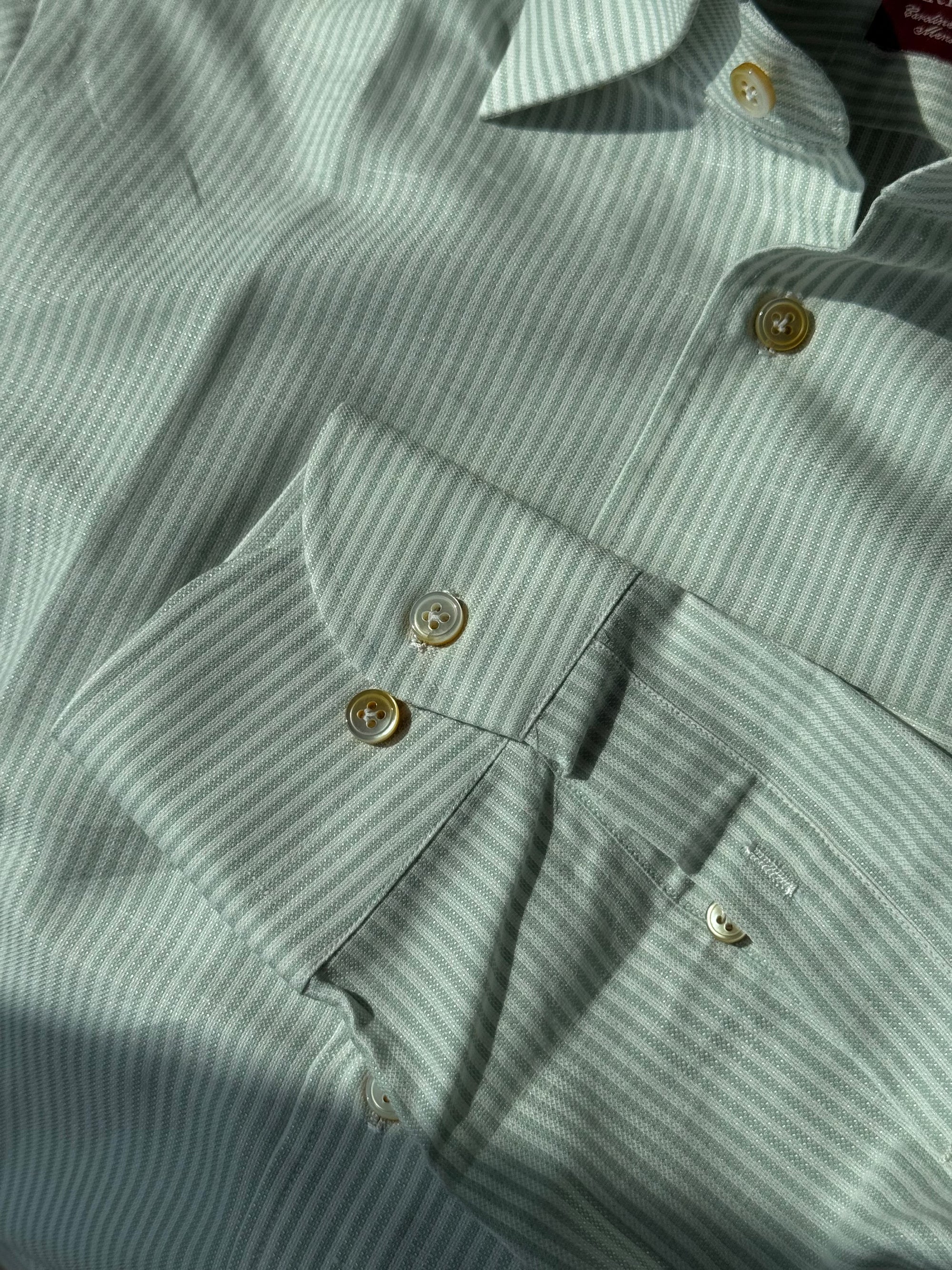 MTO Hand-stitched Stripe Shirt #23 #25