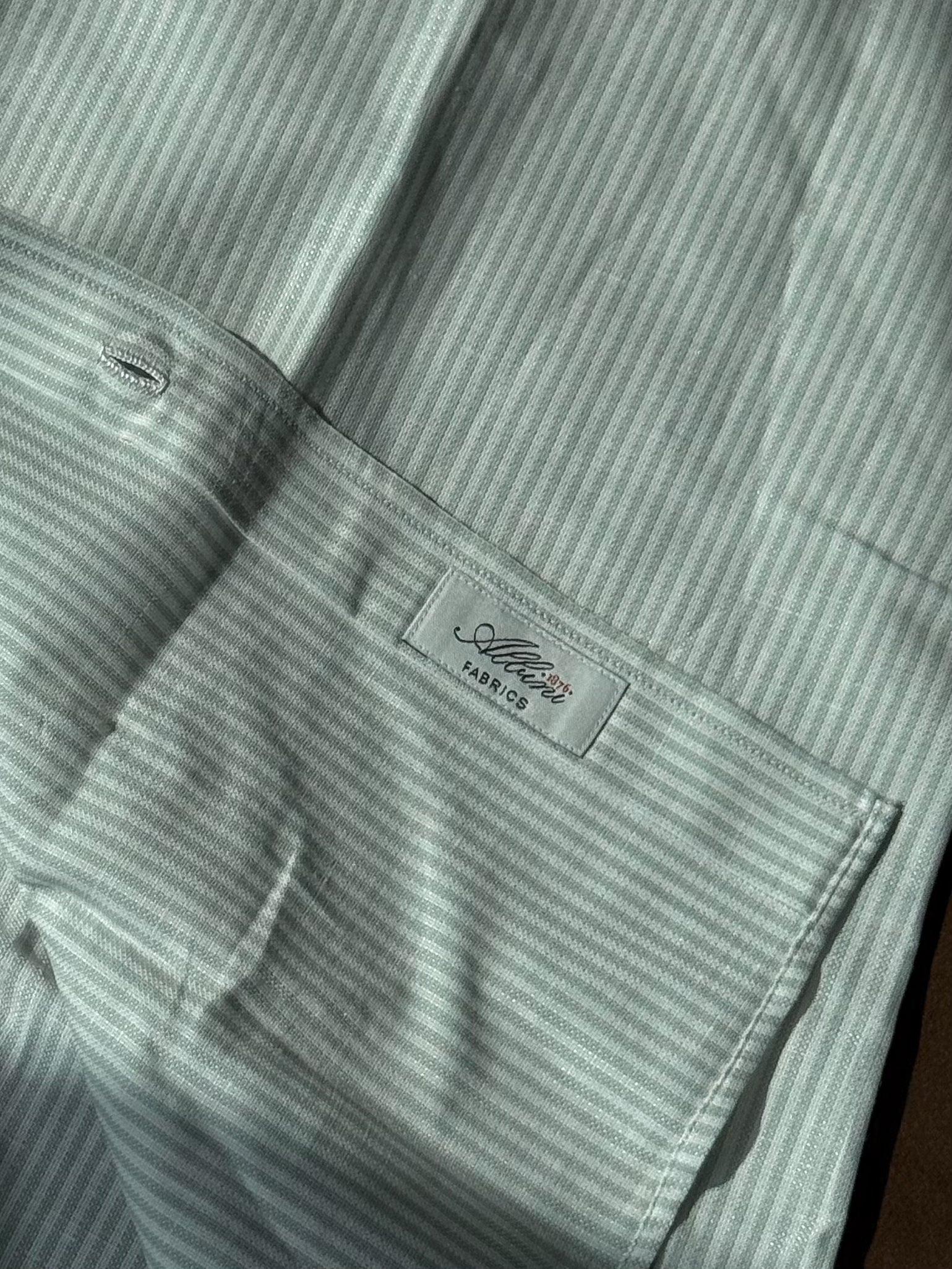 MTO Hand-stitched Stripe Shirt #23 #25