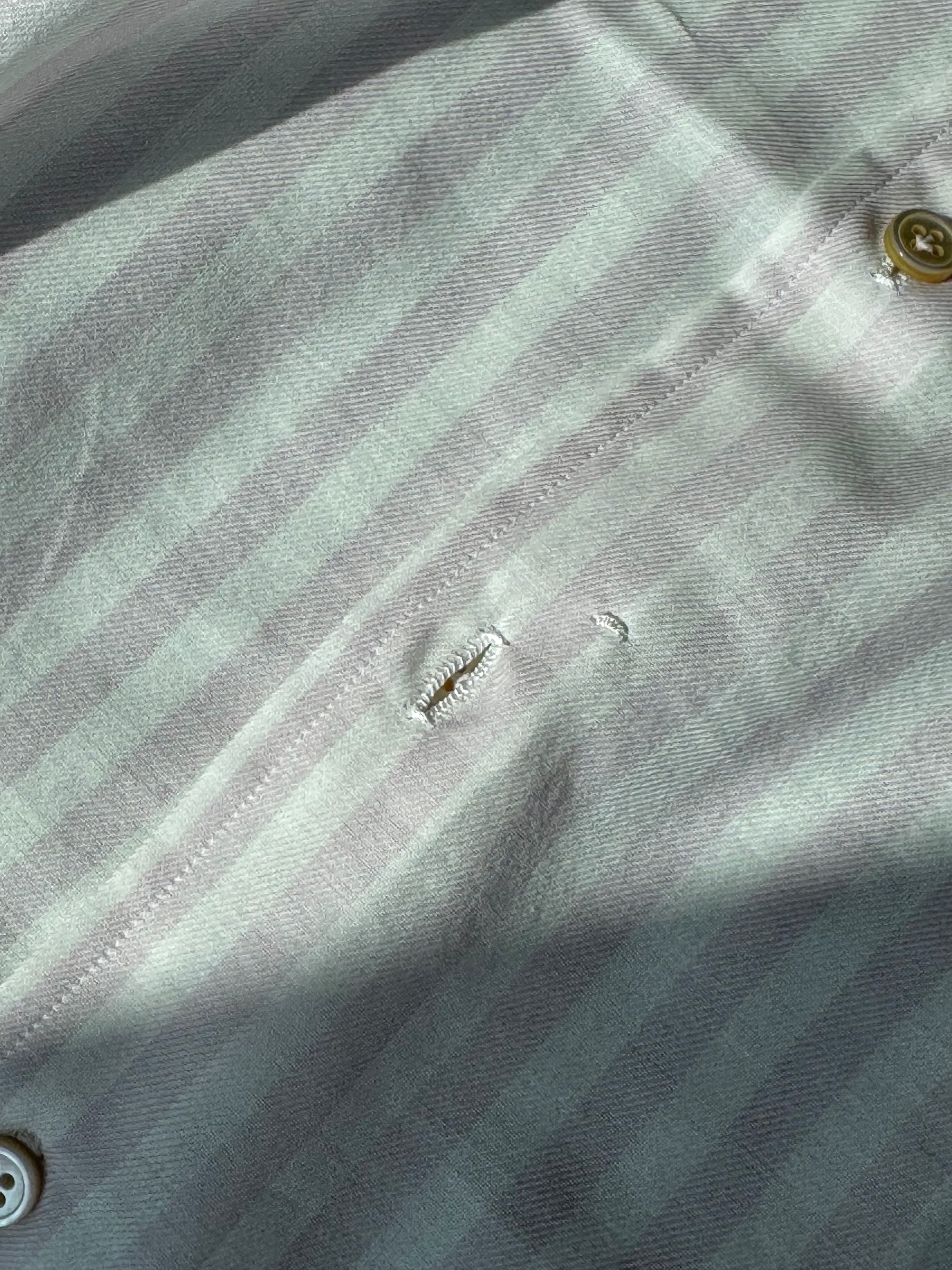 MTO Hand-stitched Stripe Shirt #23 #25