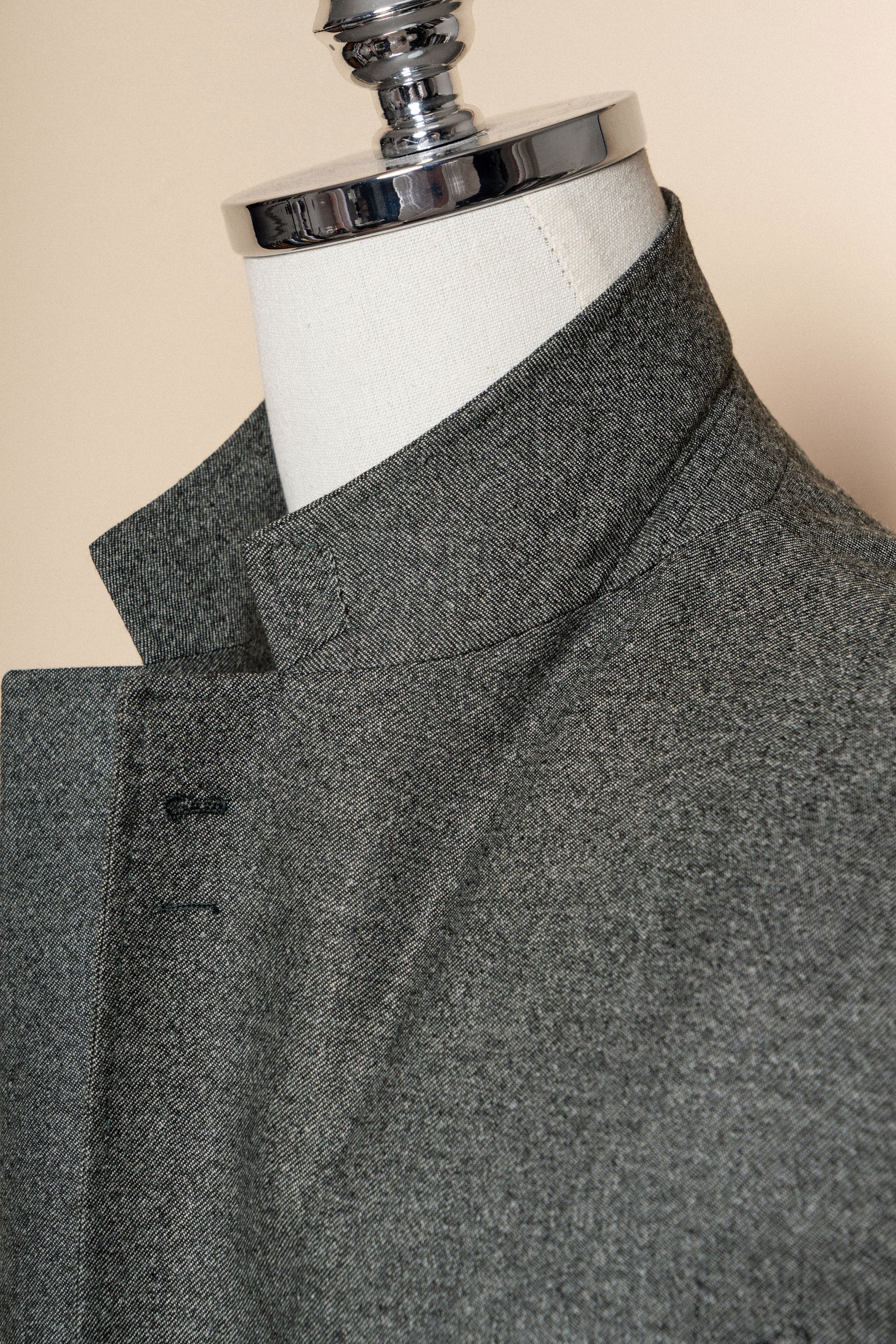 MTO Green Twill Flannel Suit #375