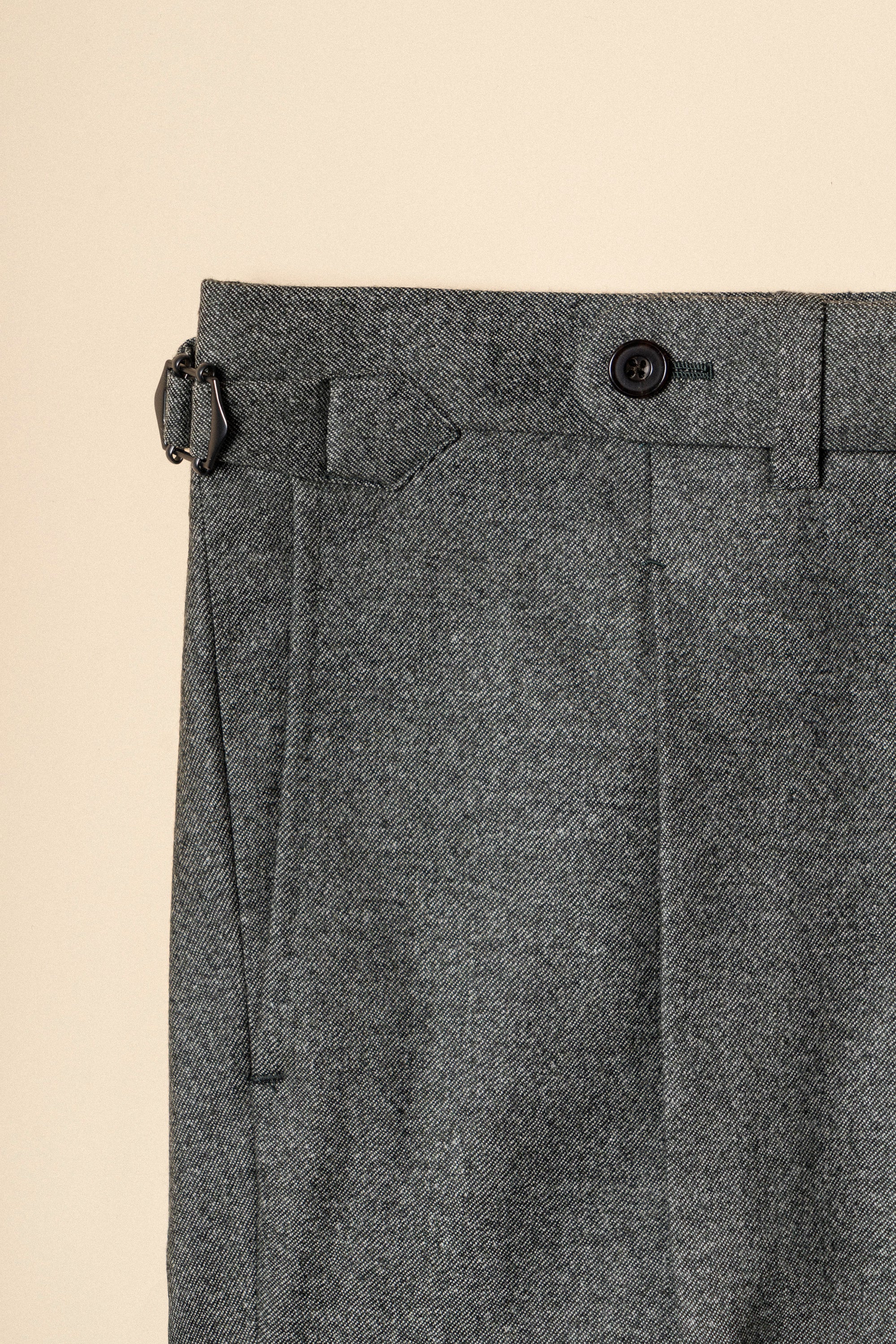 MTO Green Twill Flannel Suit #375