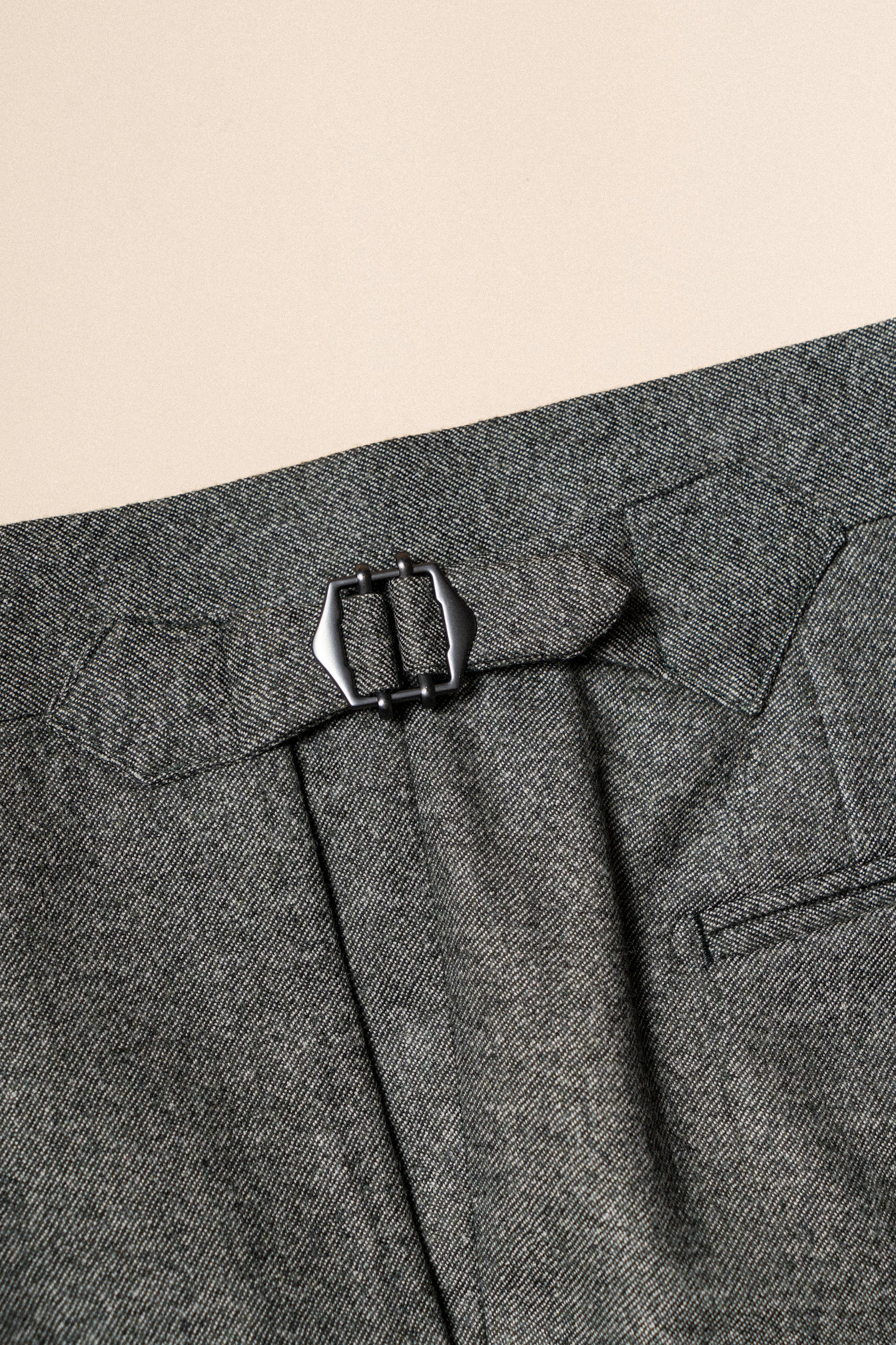 MTO Green Twill Flannel Suit #375