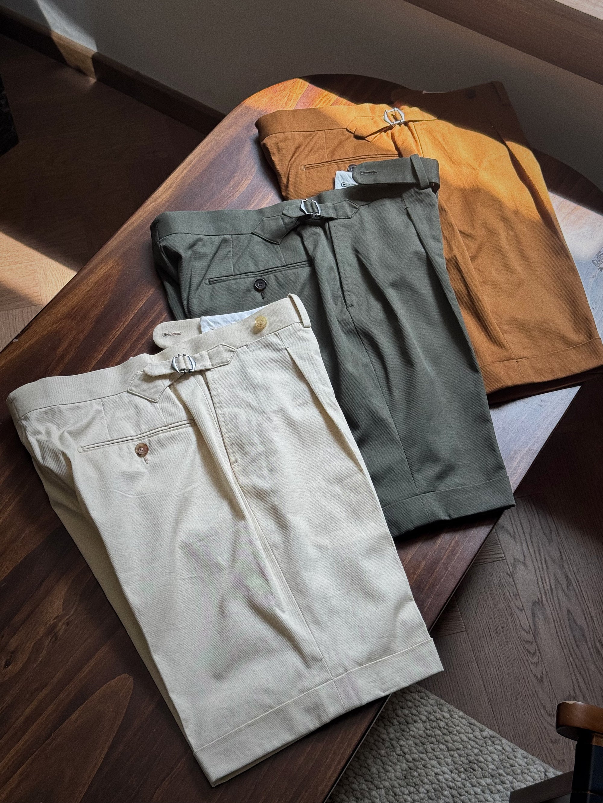 Cotton Twill Chino Shorts