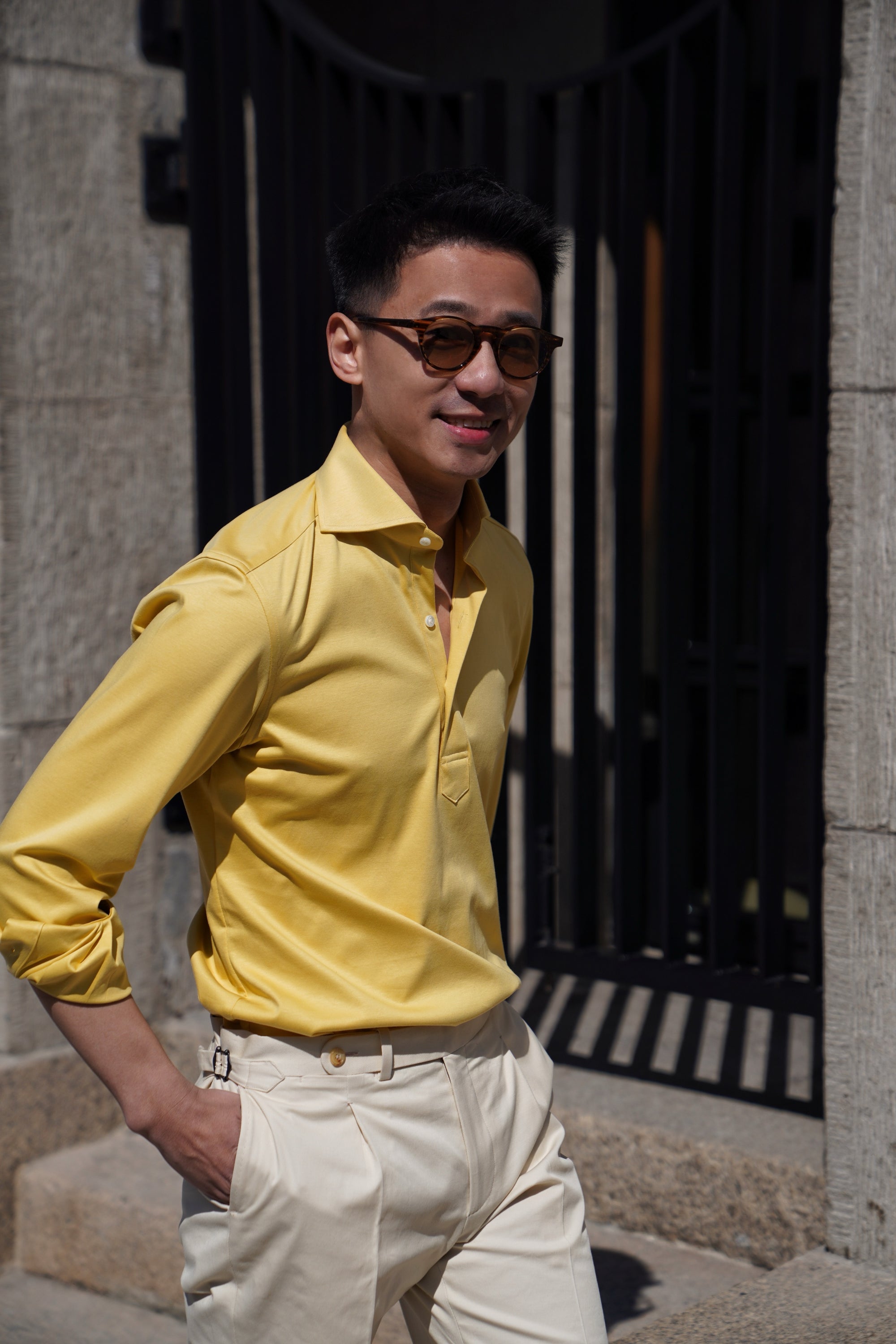 MTO Lemon Blending Polo Shirt