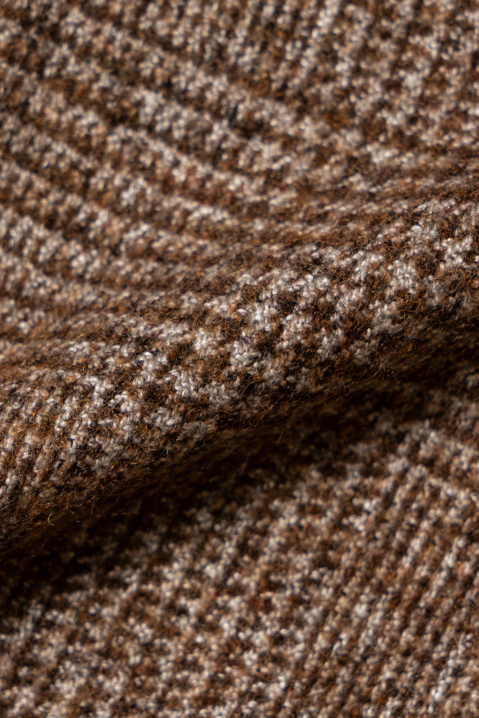 MTO Caramel Glen Check Camel Hair Silk Cashmere Jacket #368