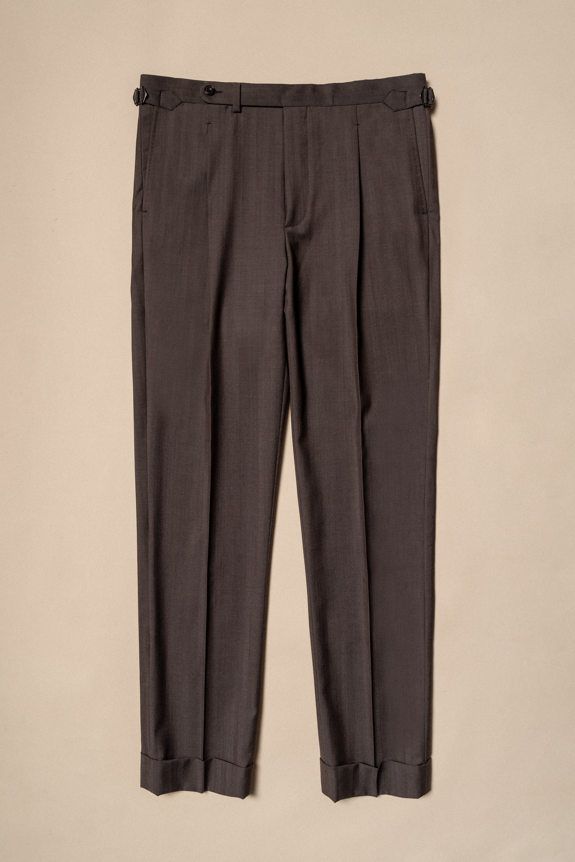 MTO Rusty Herringbone 16 Micron 140s Suit #414