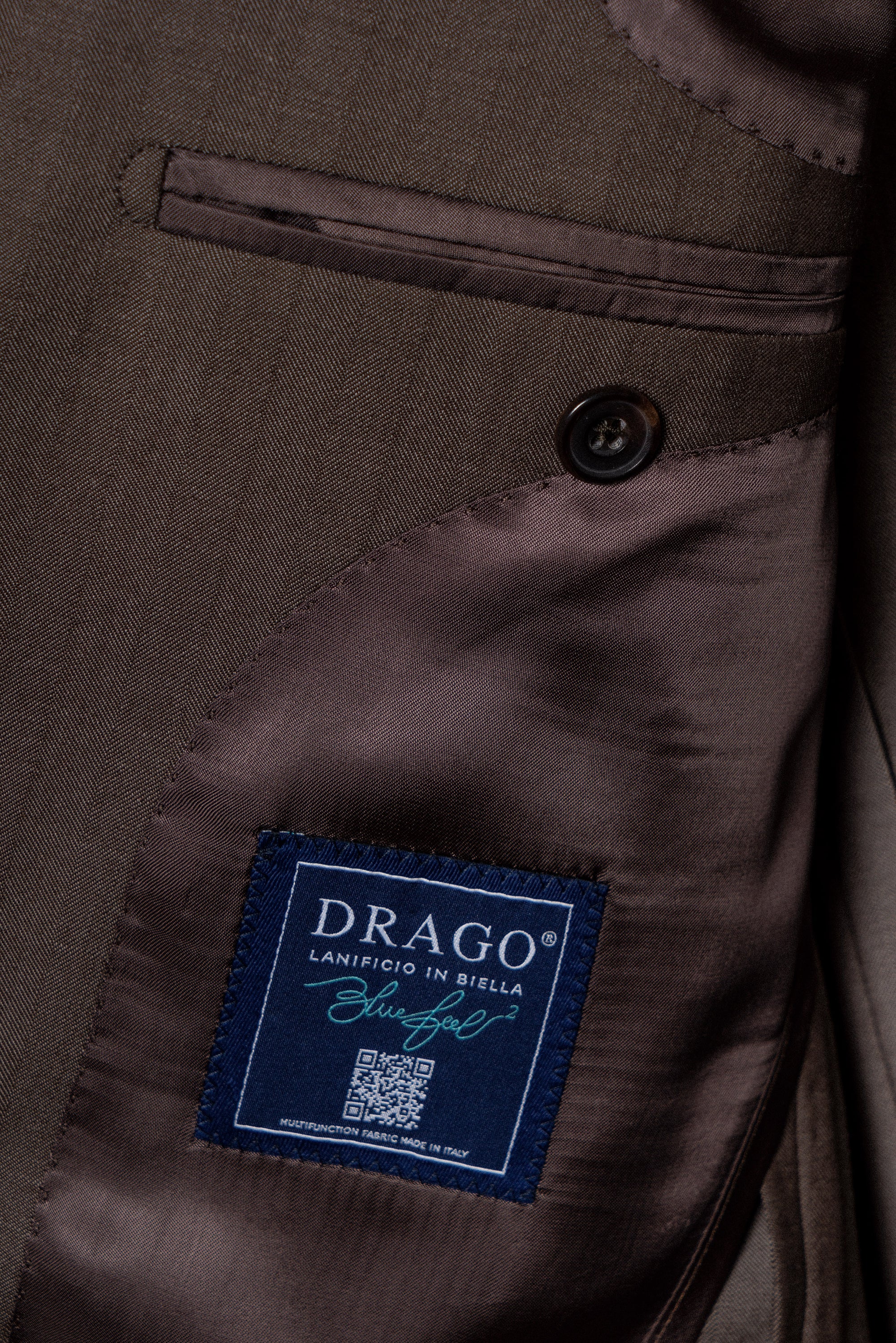 MTO Rusty Herringbone 16 Micron 140s Suit #414