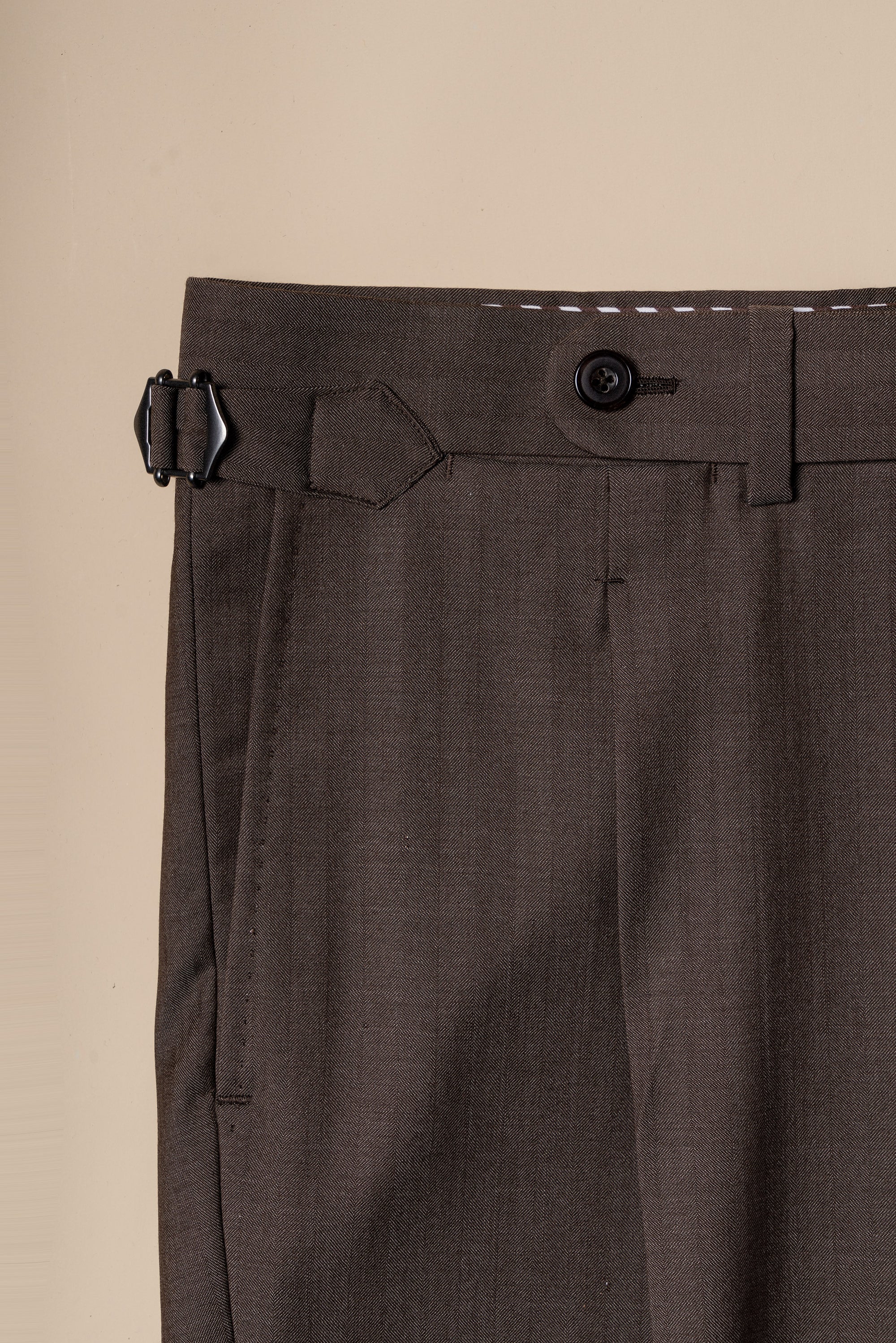 MTO Rusty Herringbone 16 Micron 140s Suit #414