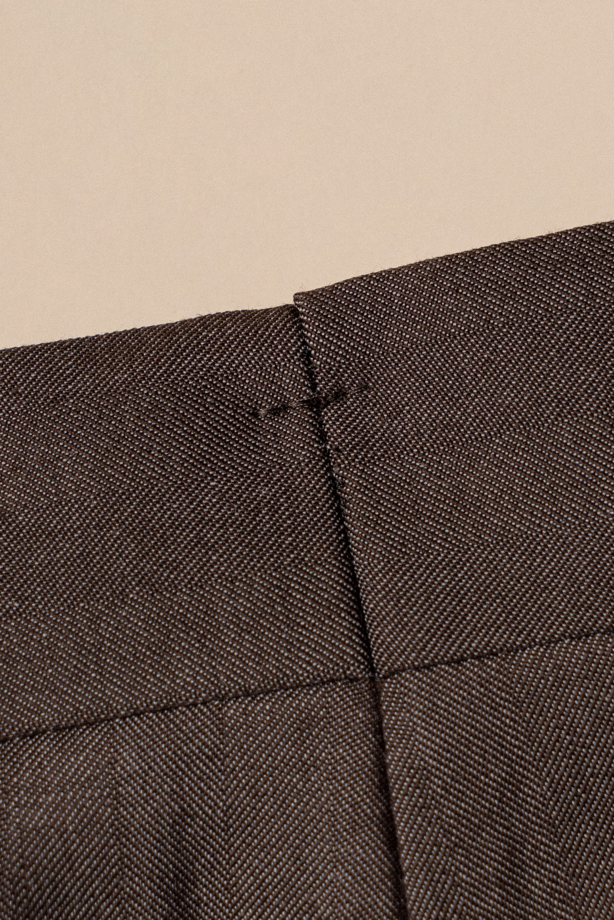 MTO Rusty Herringbone 16 Micron 140s Suit #414