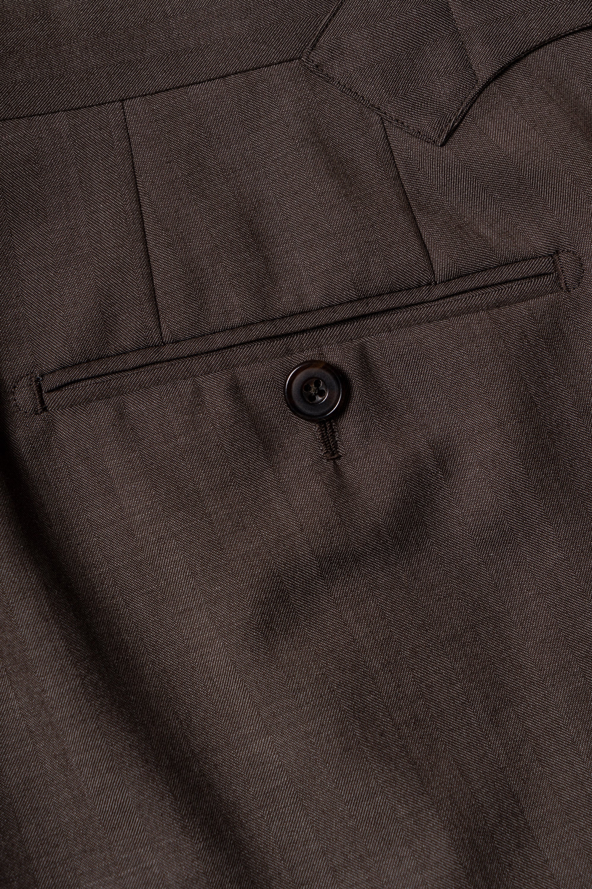 MTO Rusty Herringbone 16 Micron 140s Suit #414