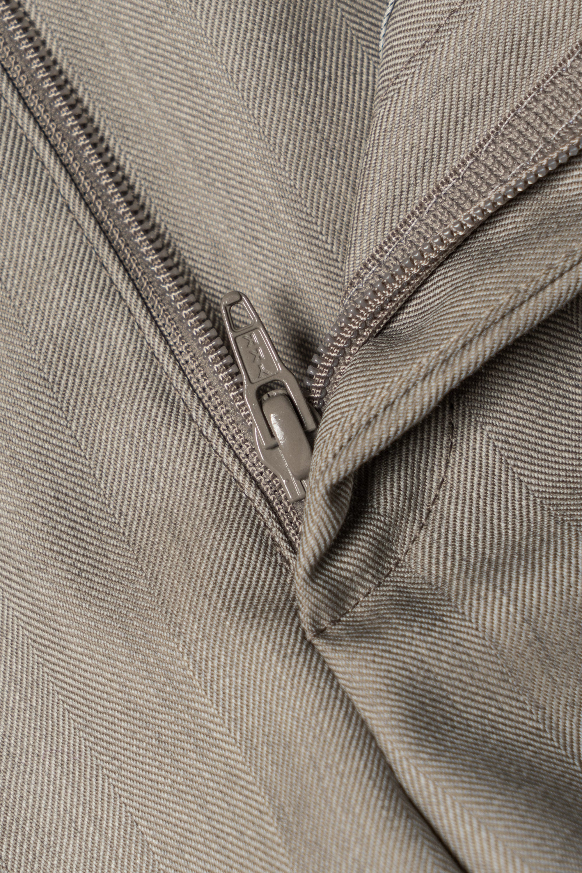 MTO Sand Herringbone 15 Micron 160s Suit #427