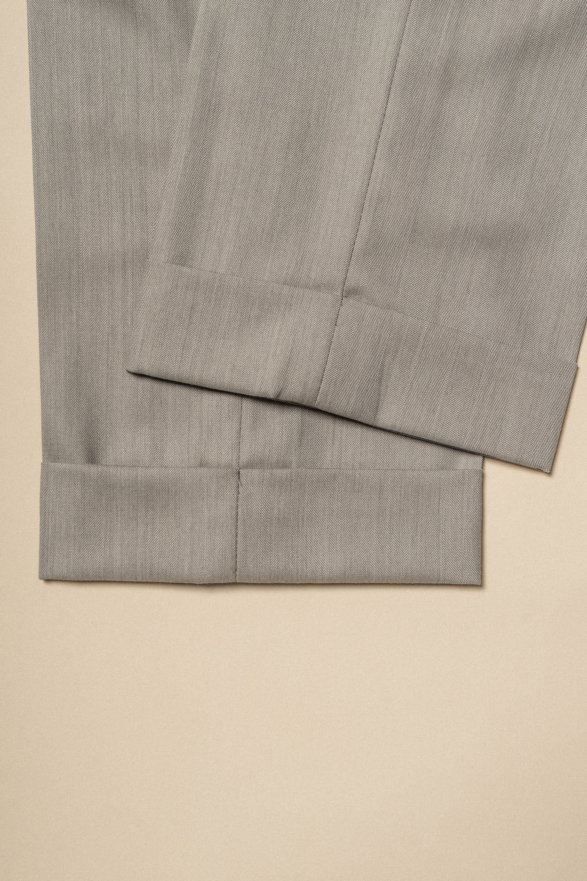 MTO Sand Herringbone 15 Micron 160s Suit #427