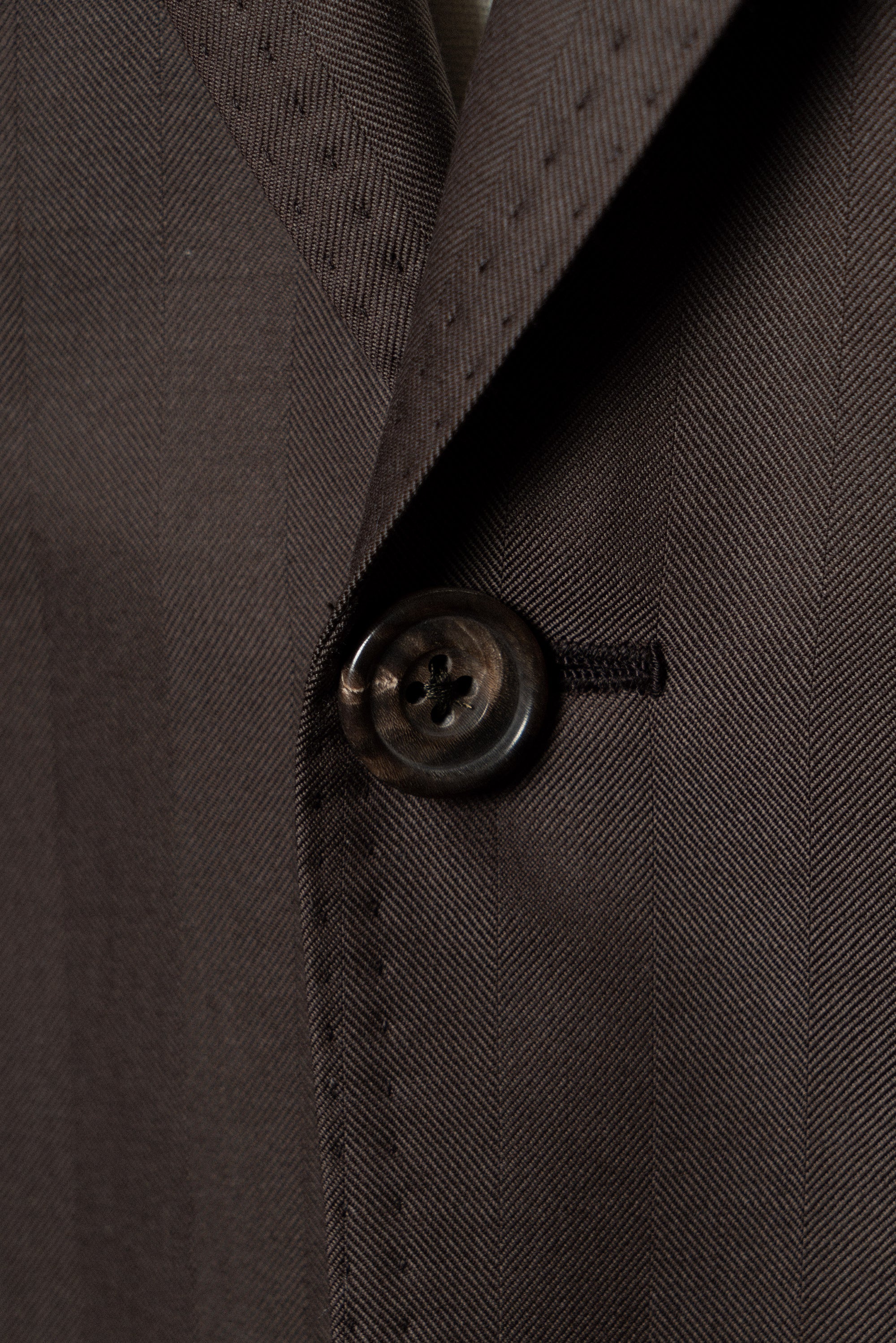 MTO Brown Herringbone 15 Micron 160s Suit #428