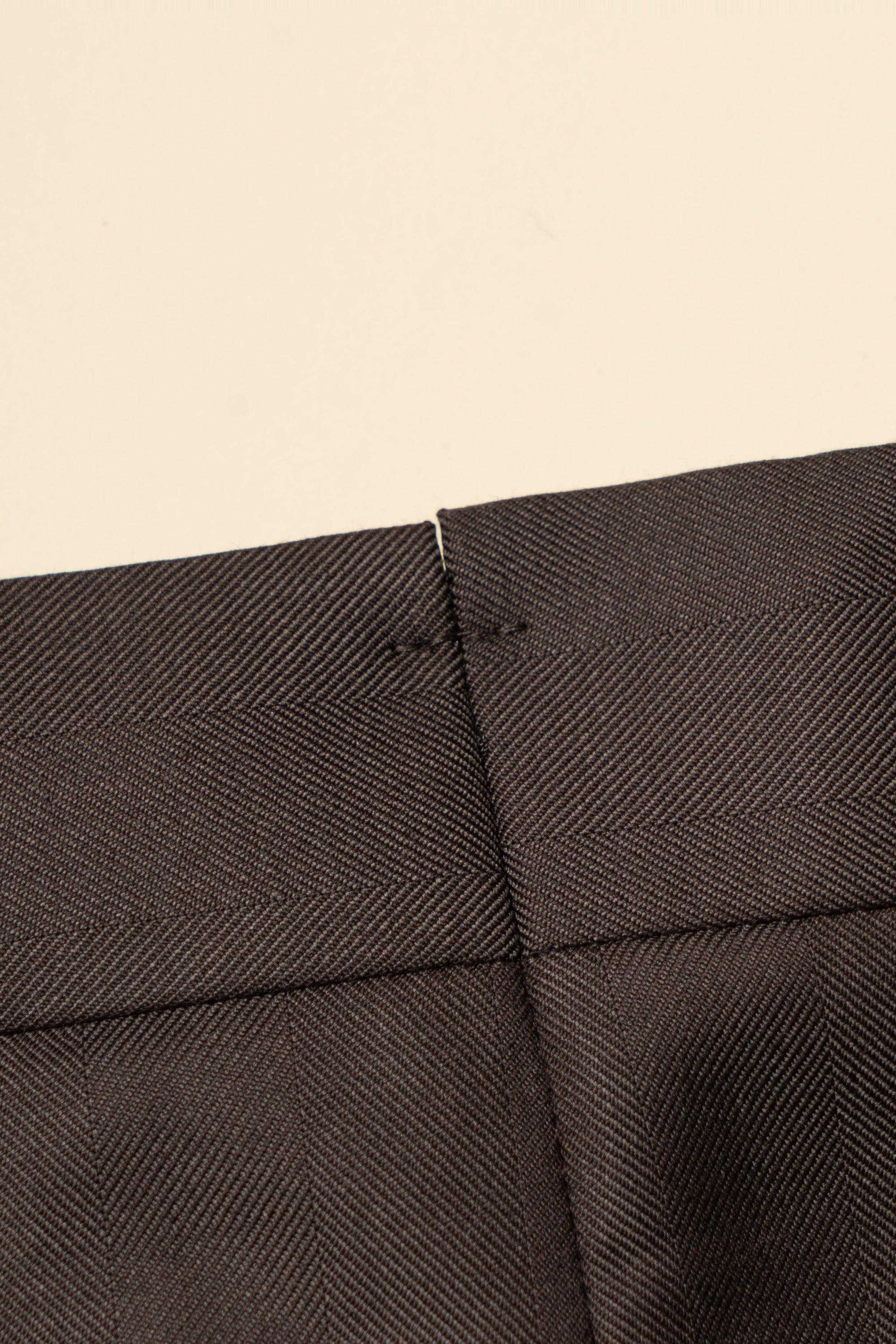 MTO Brown Herringbone 15 Micron 160s Suit #428