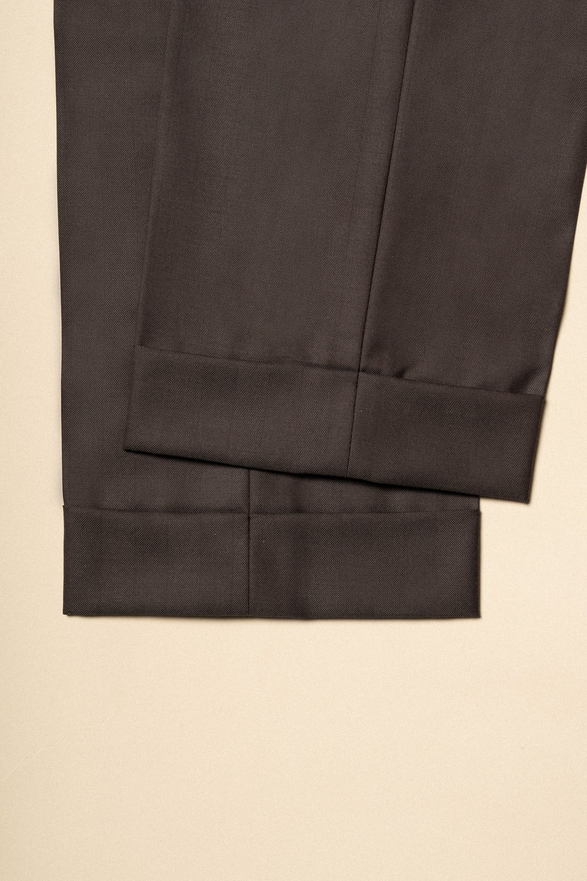 MTO Brown Herringbone 15 Micron 160s Suit #428