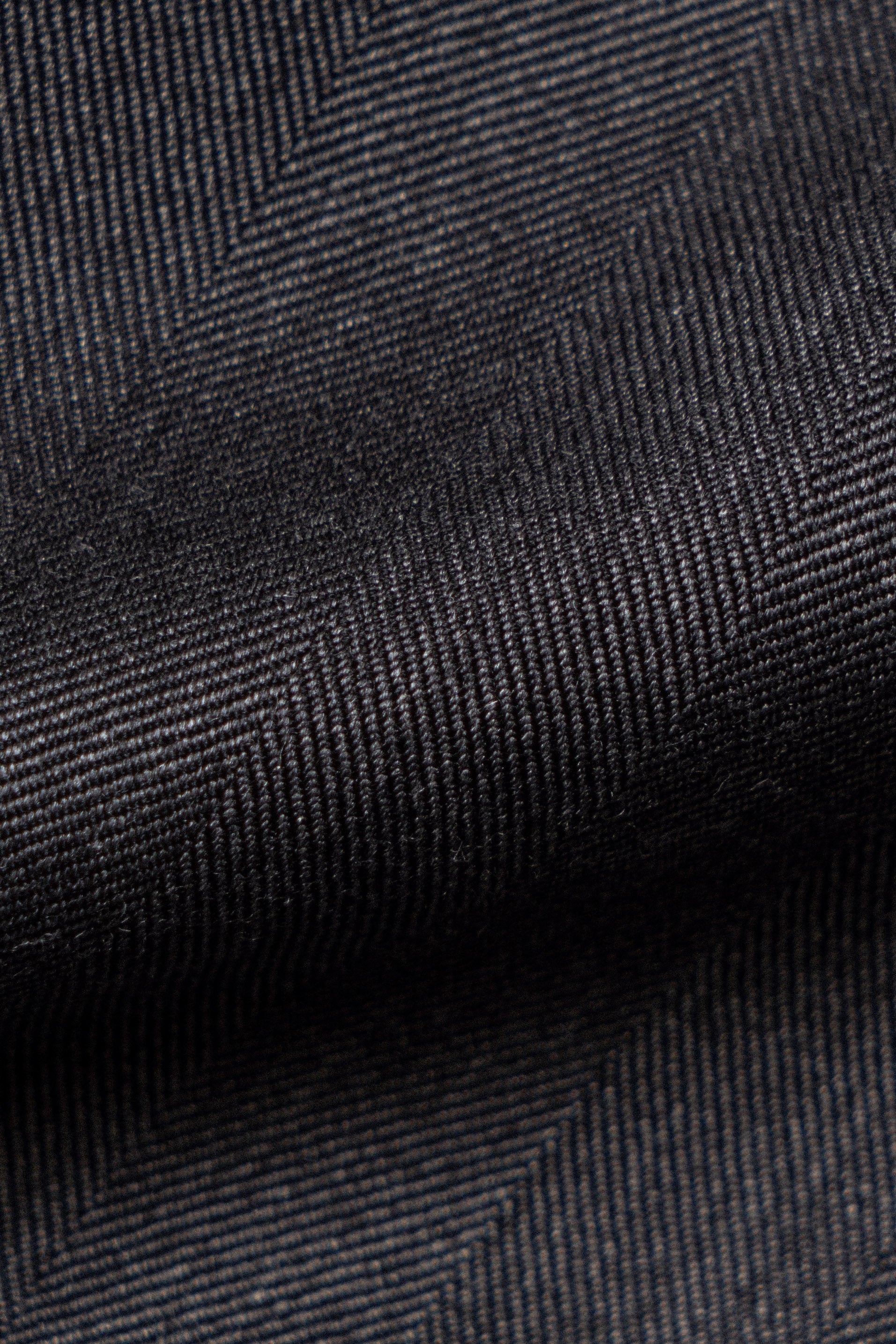MTO Grey Herringbone 15 Micron 160s Suit #426