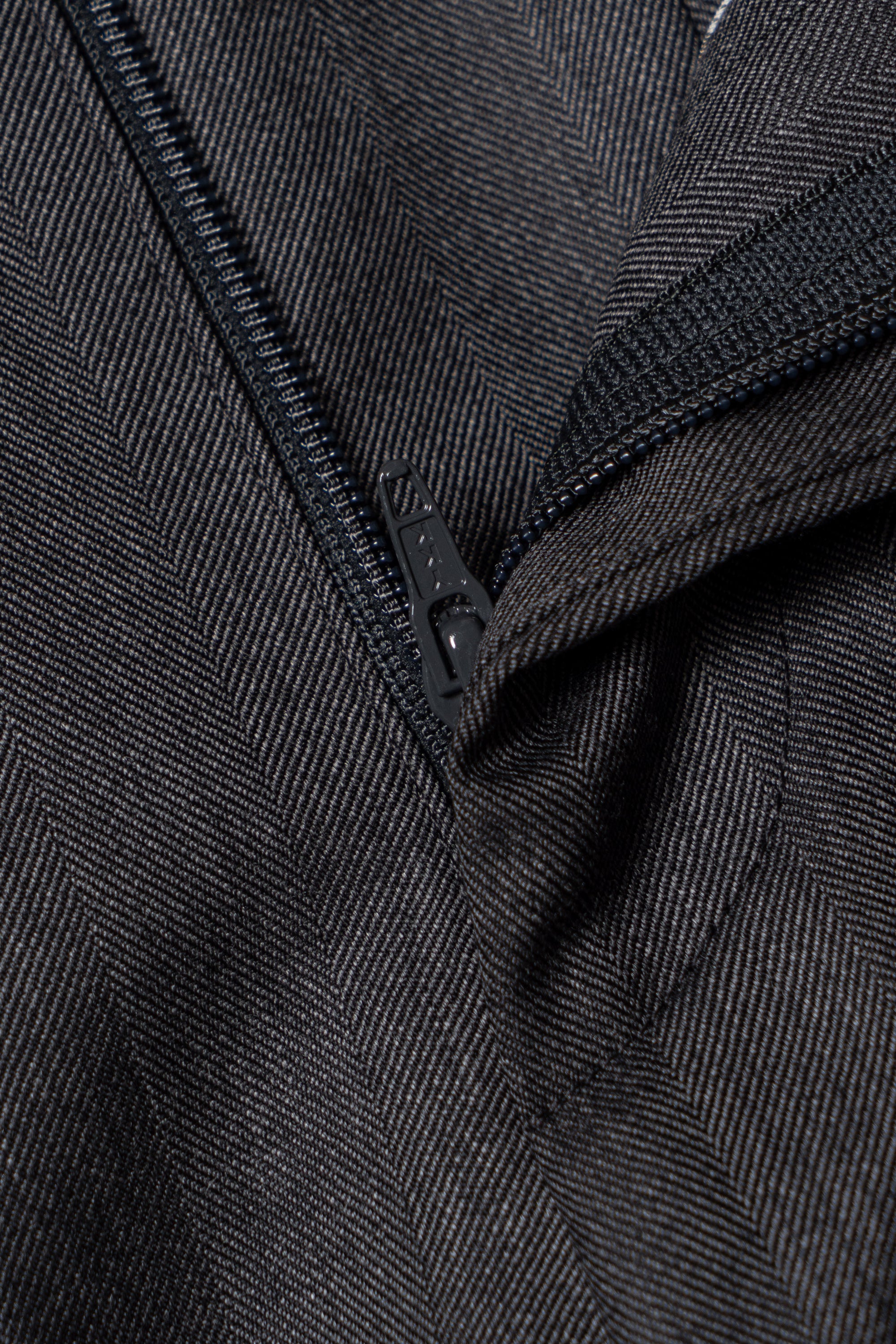 MTO Grey Herringbone 15 Micron 160s Suit #426