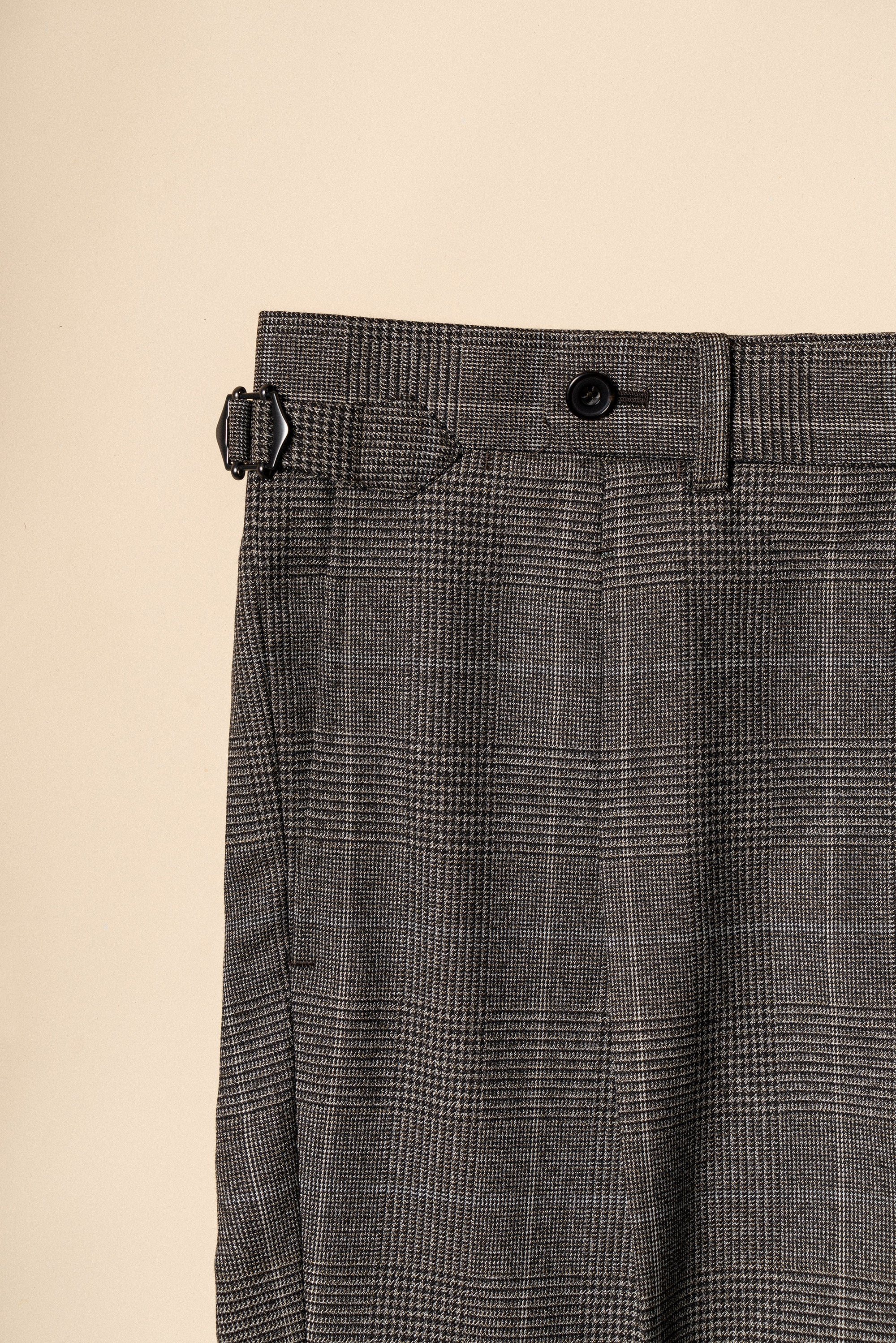 MTO Taupe Glen Check Suit #416