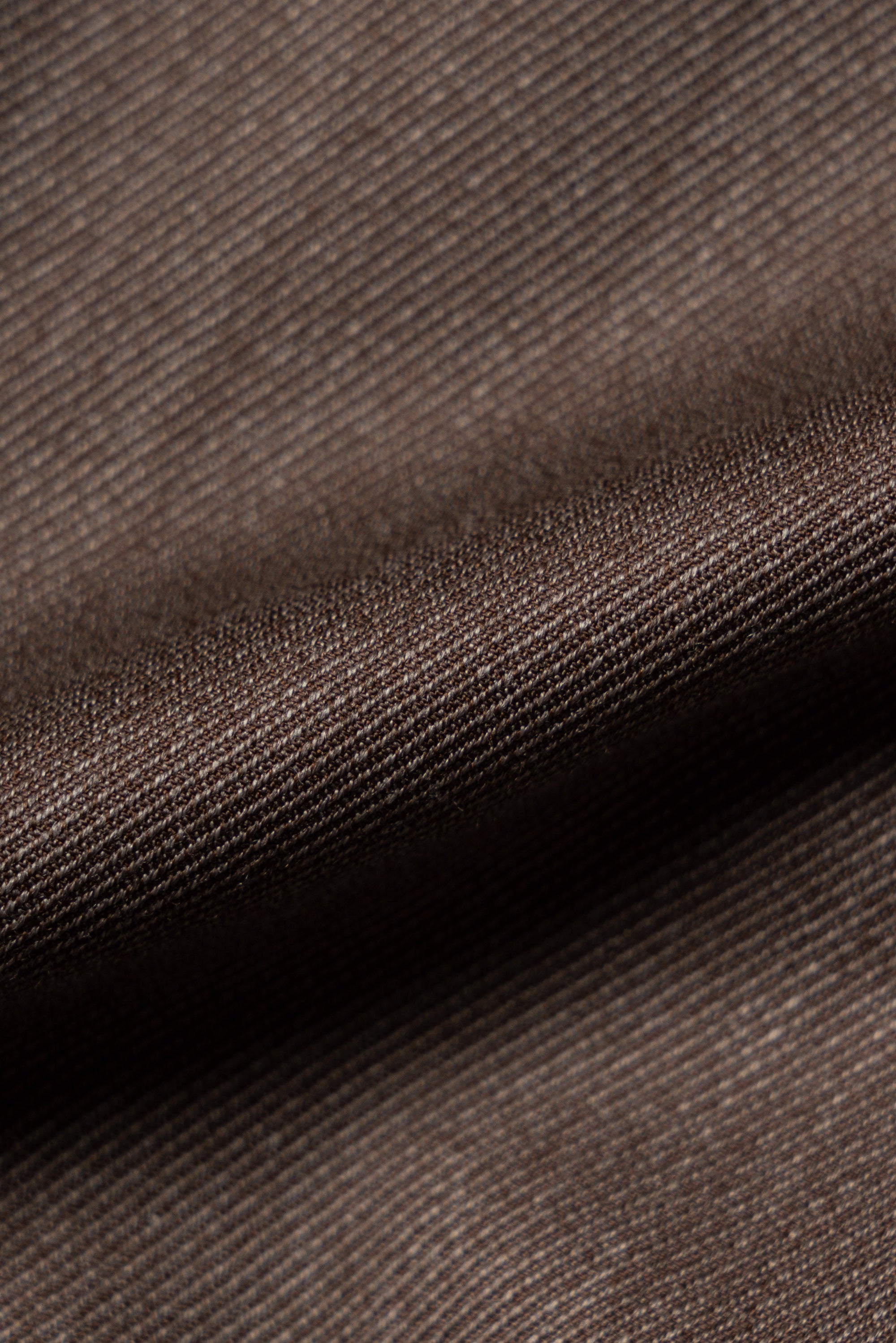 MTO Brown Whipcord 130s Wool Suit #423