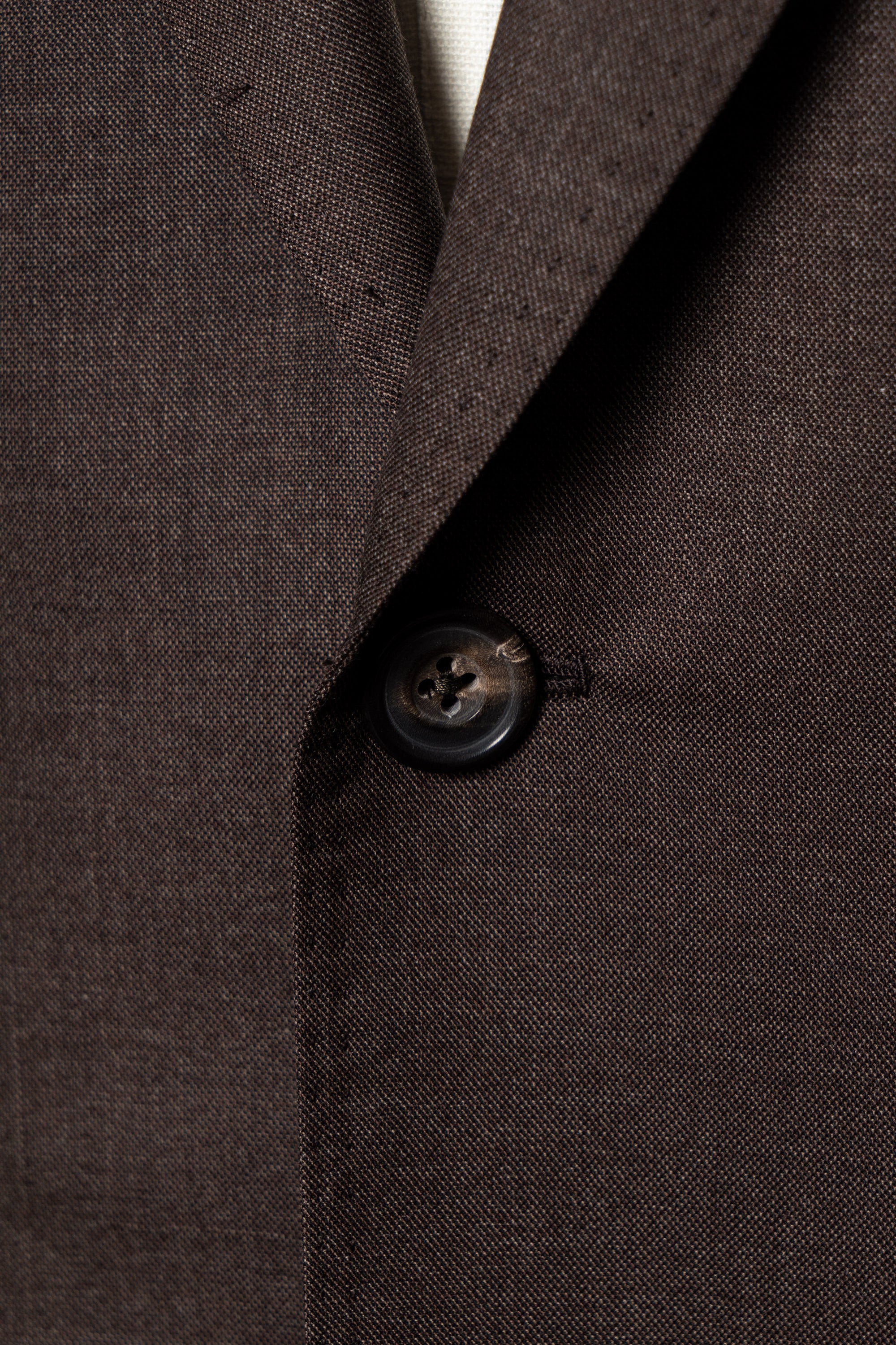 MTO Brown Sharkskin 15 Micron 160s Suit #429