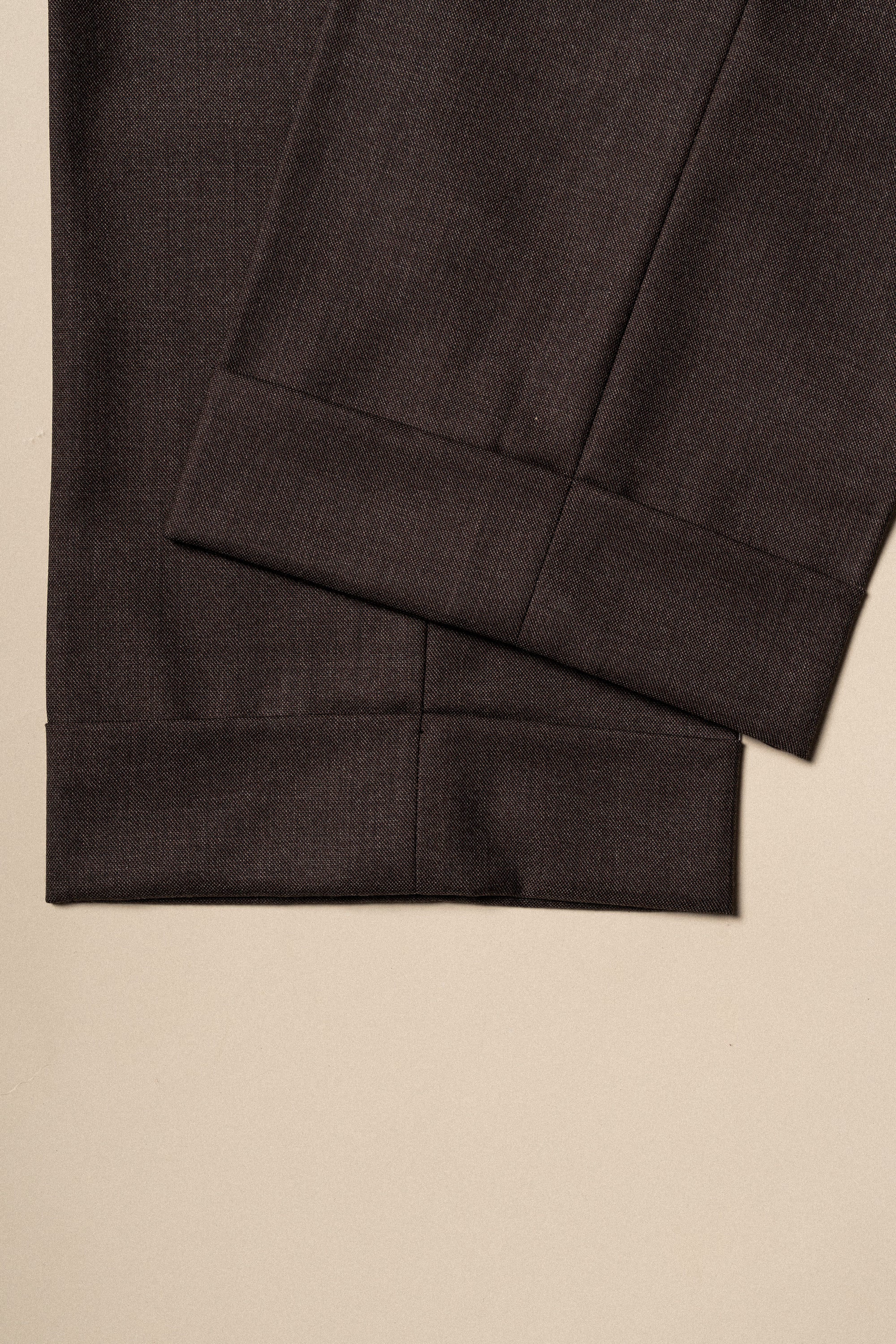 MTO Brown Sharkskin 15 Micron 160s Suit #429