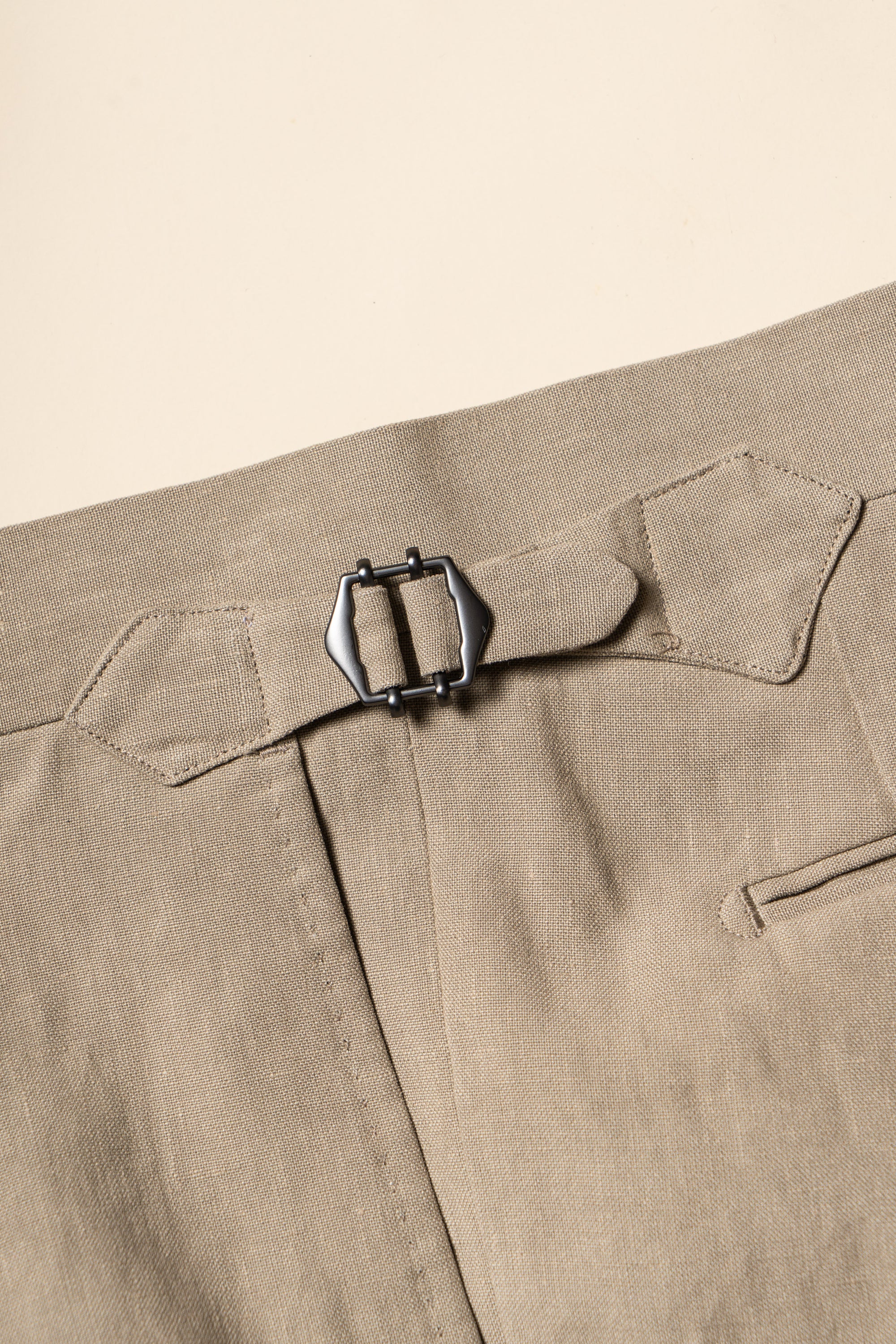 MTO Mud Yellow Linen Suit #03