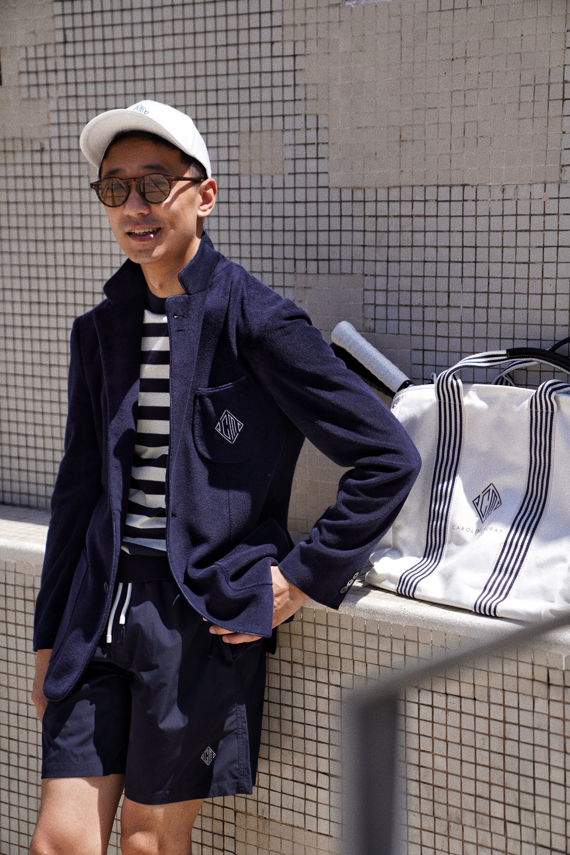 MTO Navy Terry Blazer #308