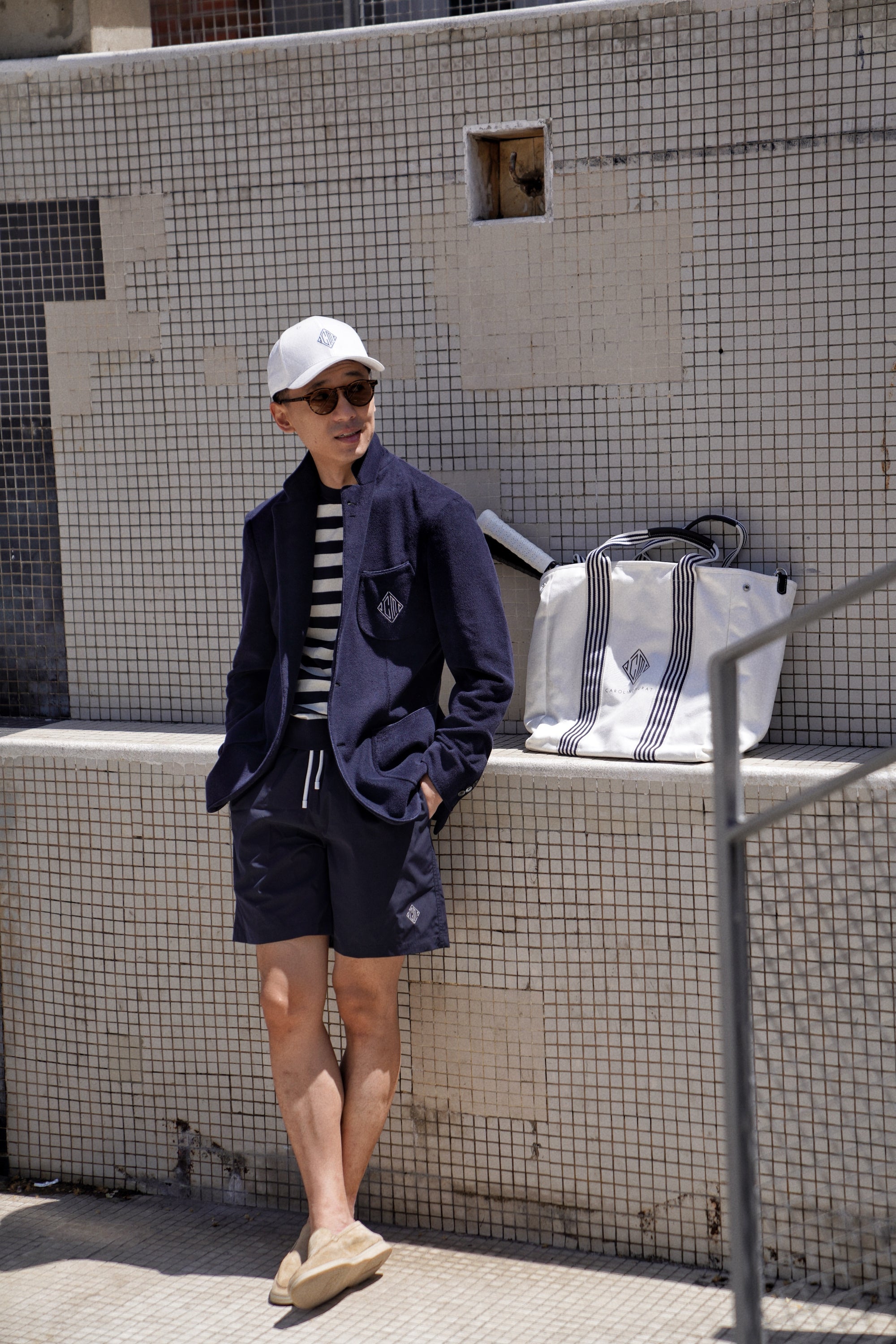 MTO Navy Terry Blazer #308
