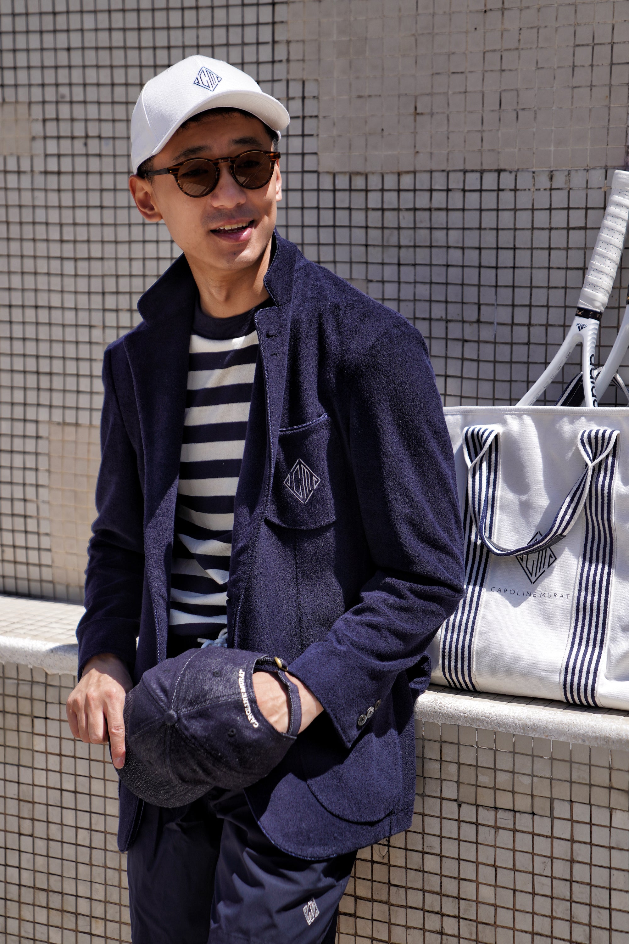 CM Linen Cotton Denim Cap