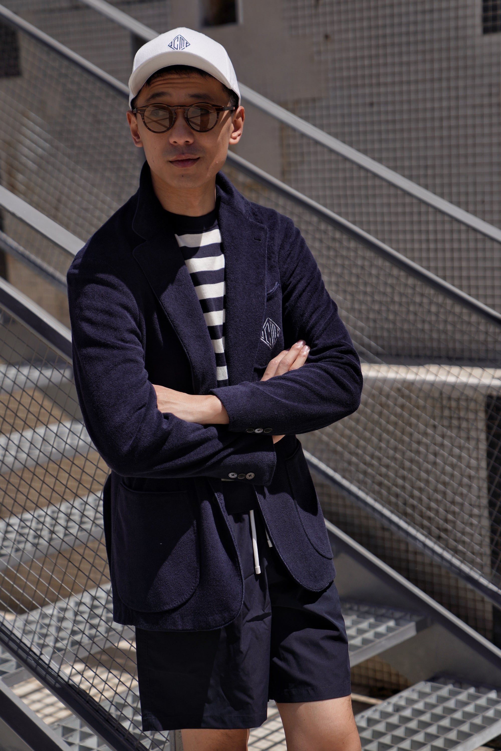 CM Linen Cotton Denim Cap