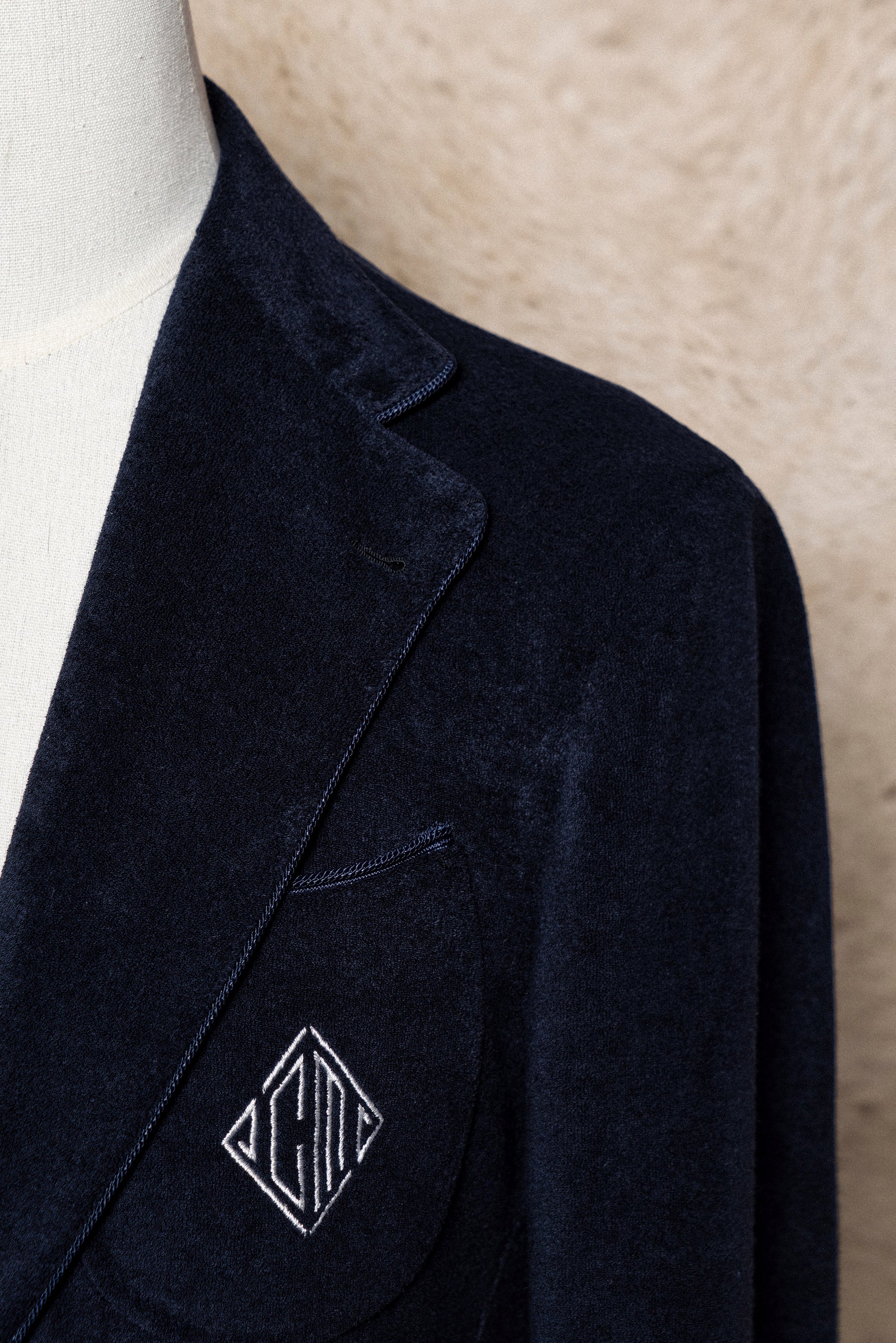MTO Navy Terry Blazer #308