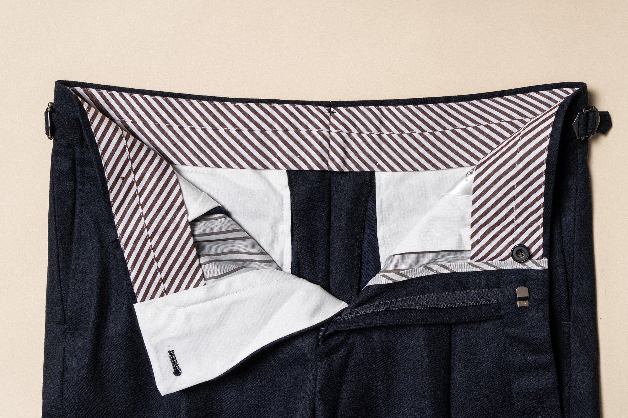 MTO Navy Flannel Suit #409