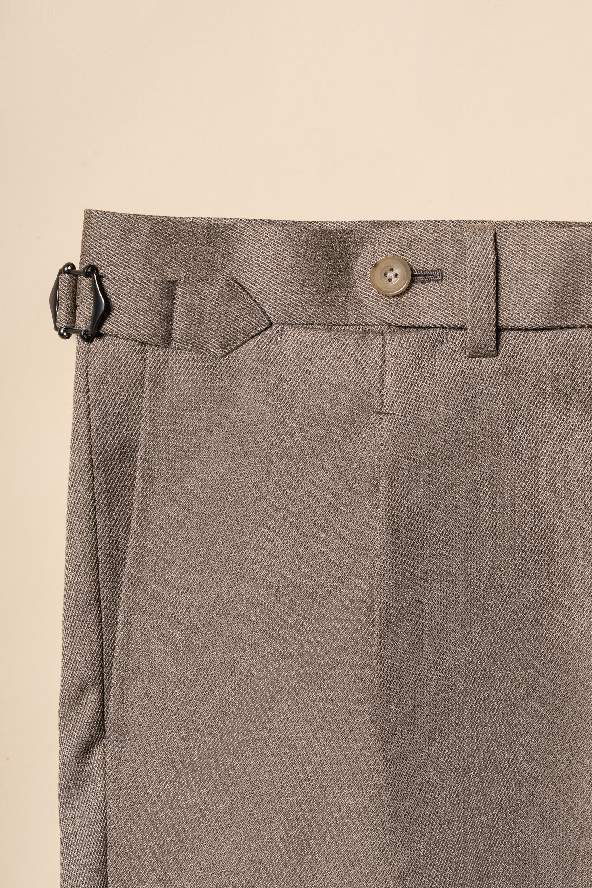 MTO Tan Whipcord 130s Wool Suit #425